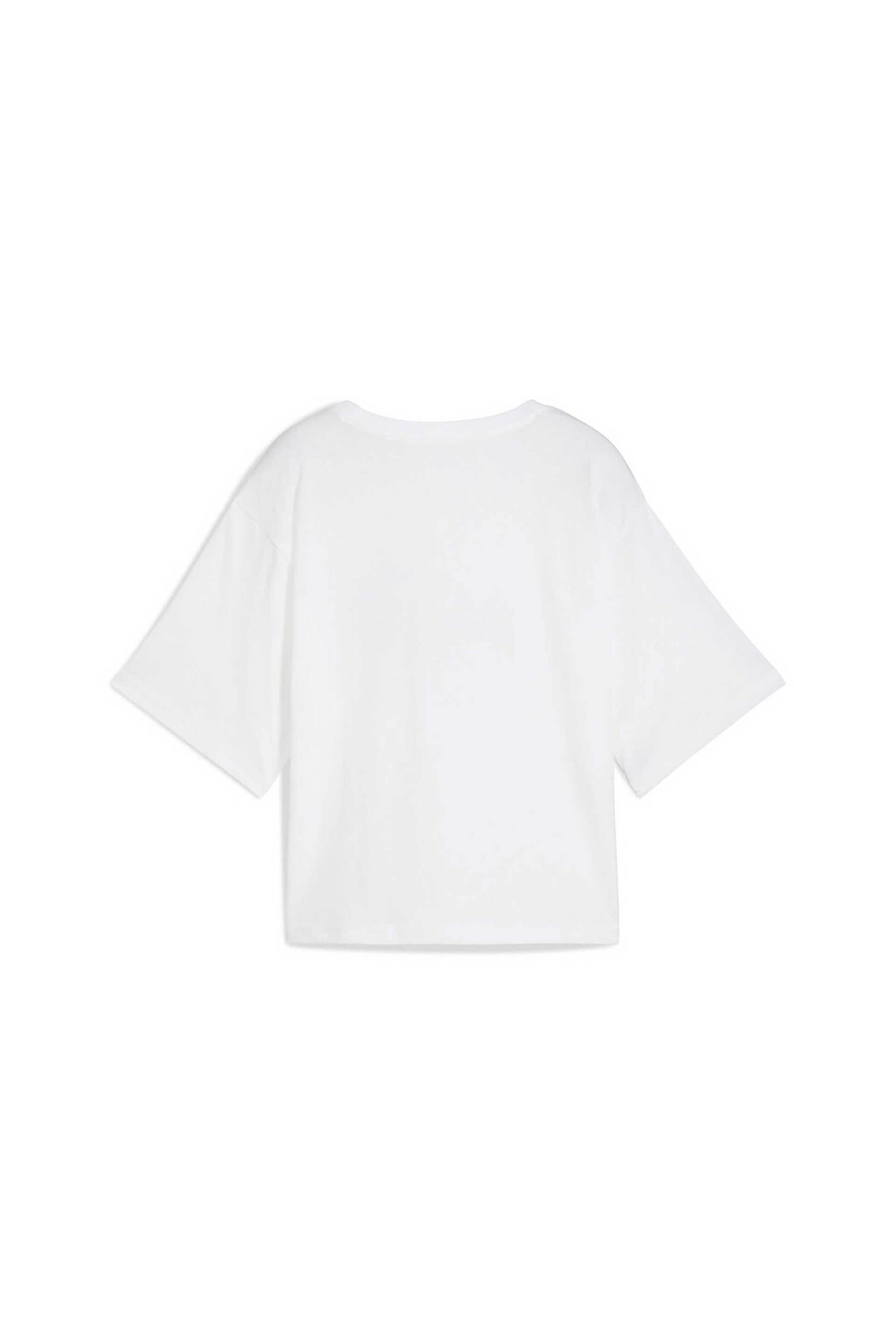 Puma γυναικείο αθλητικό T-shirt Relaxed Fit "W ESS" - 684972 Λευκό φωτογραφία