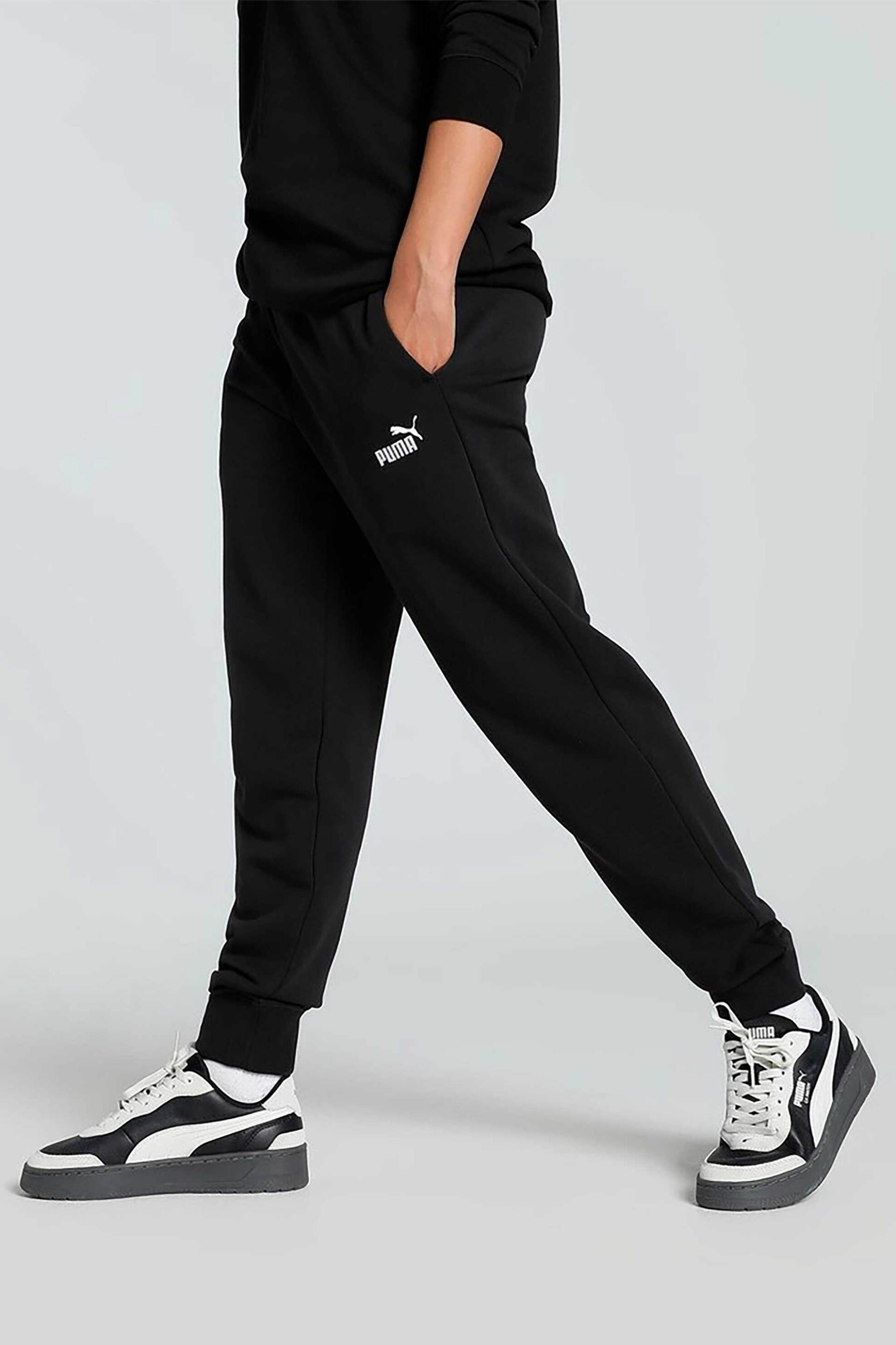 PUMA Puma γυναικείο παντελόνι φόρμας "Ess Small" - 682450 Μαύρο - 3
