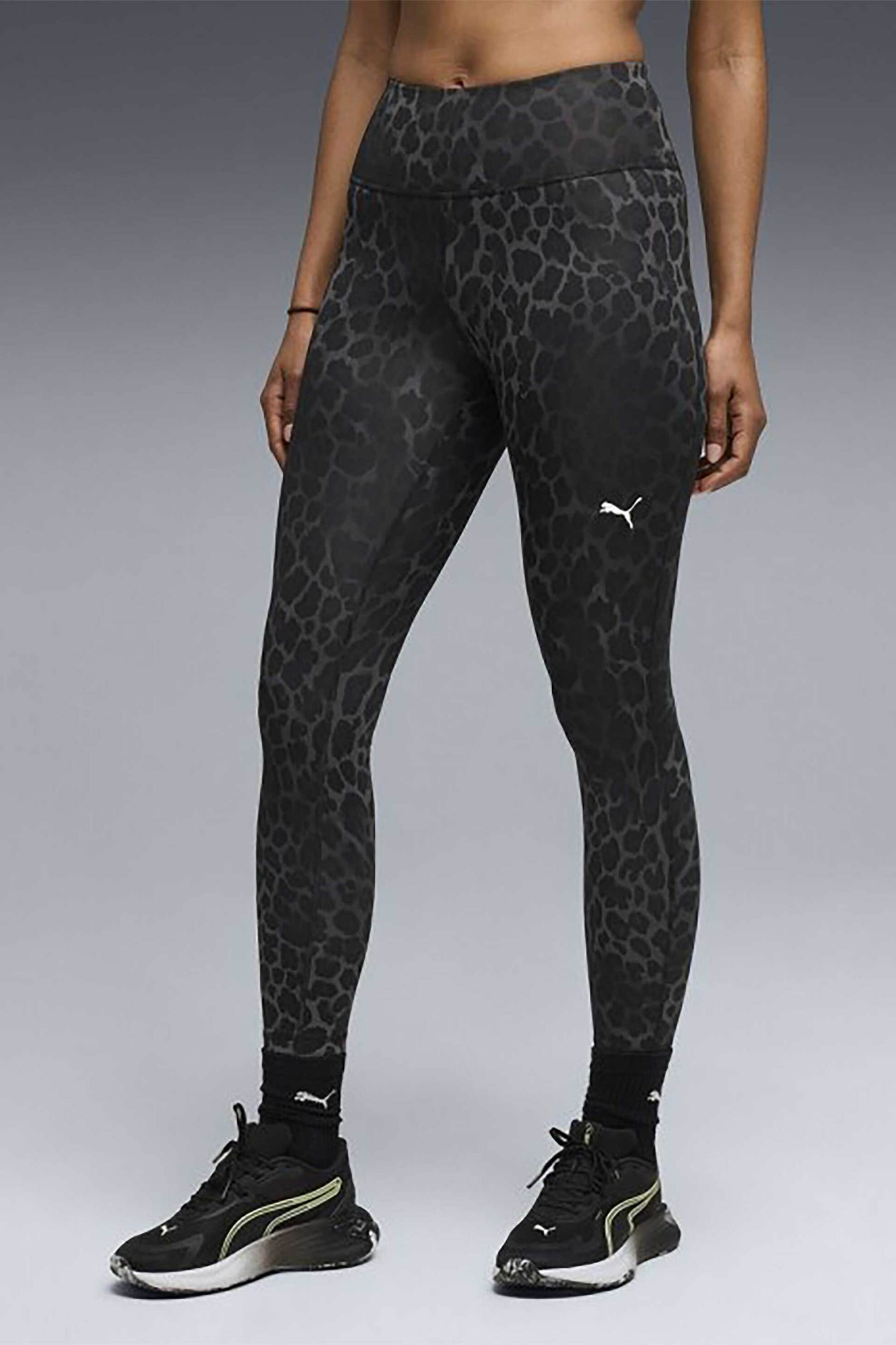 Puma γυναικείο κολάν γυμναστικής με animal print 