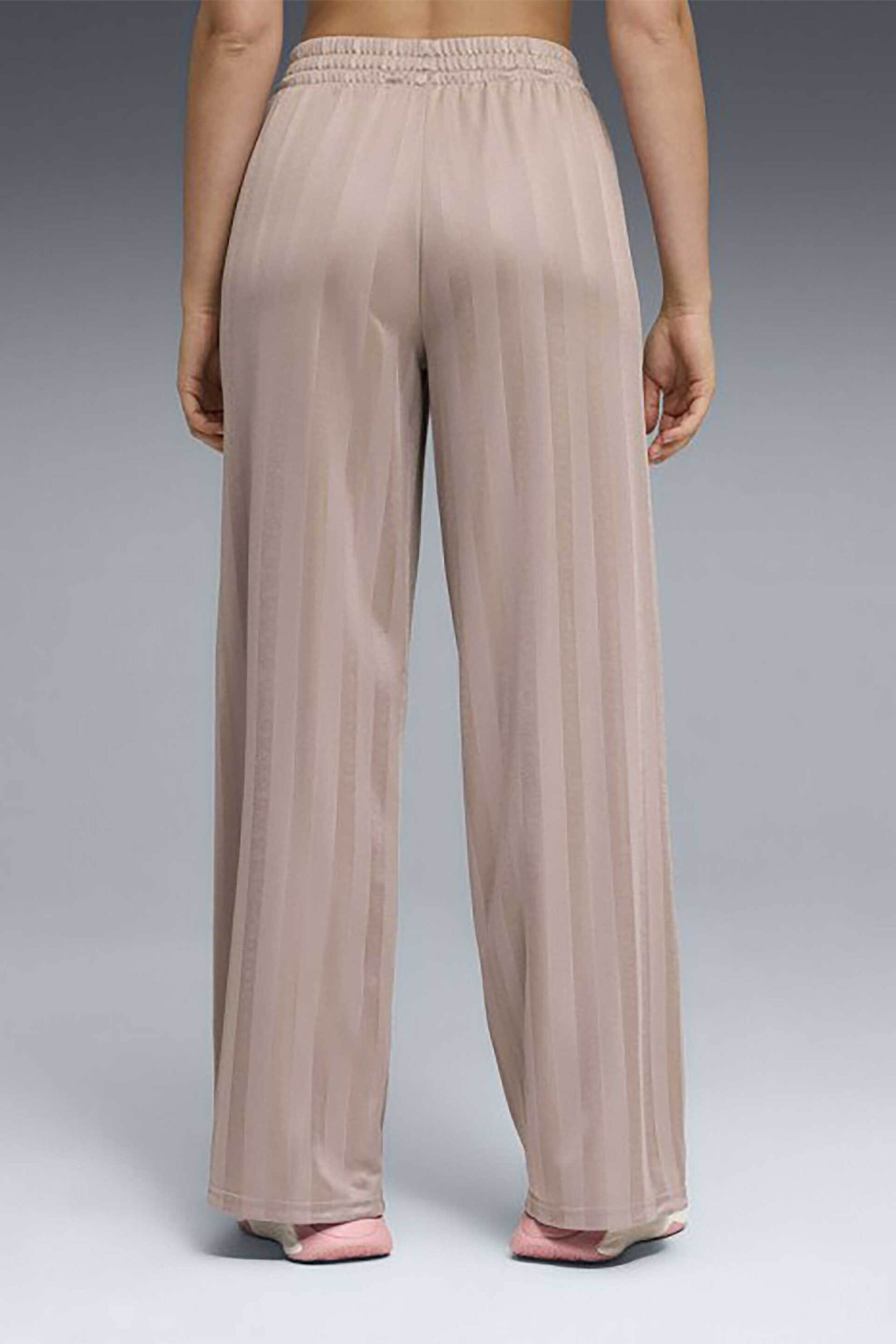 PUMA Puma γυναικείο παντελόνι φόρμας "League Wide Leg" - 528488 Σάπιο Μήλο - 3