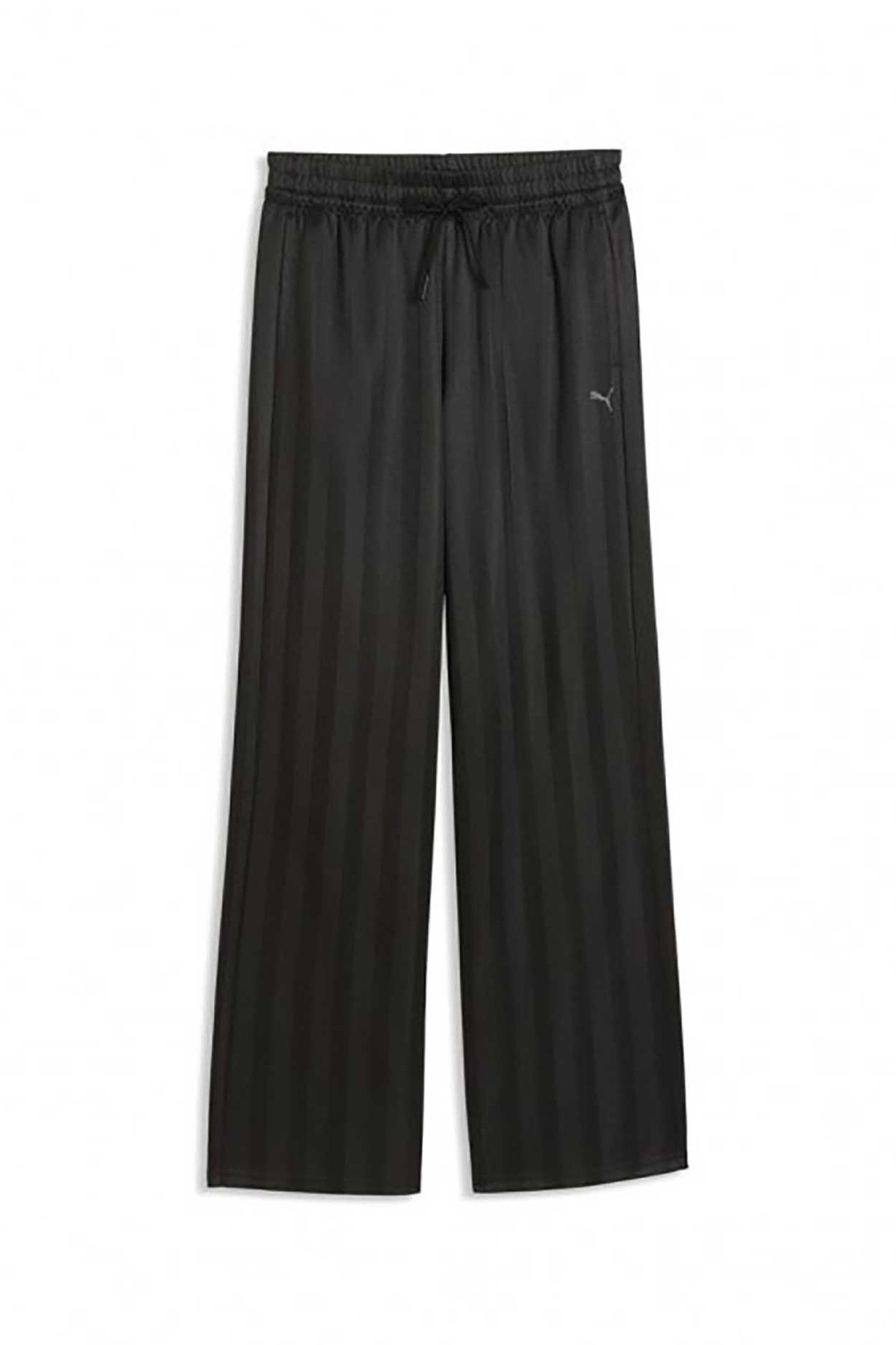 Puma γυναικείο παντελόνι φόρμας "League Wide Leg" - 528488 Μαύρο