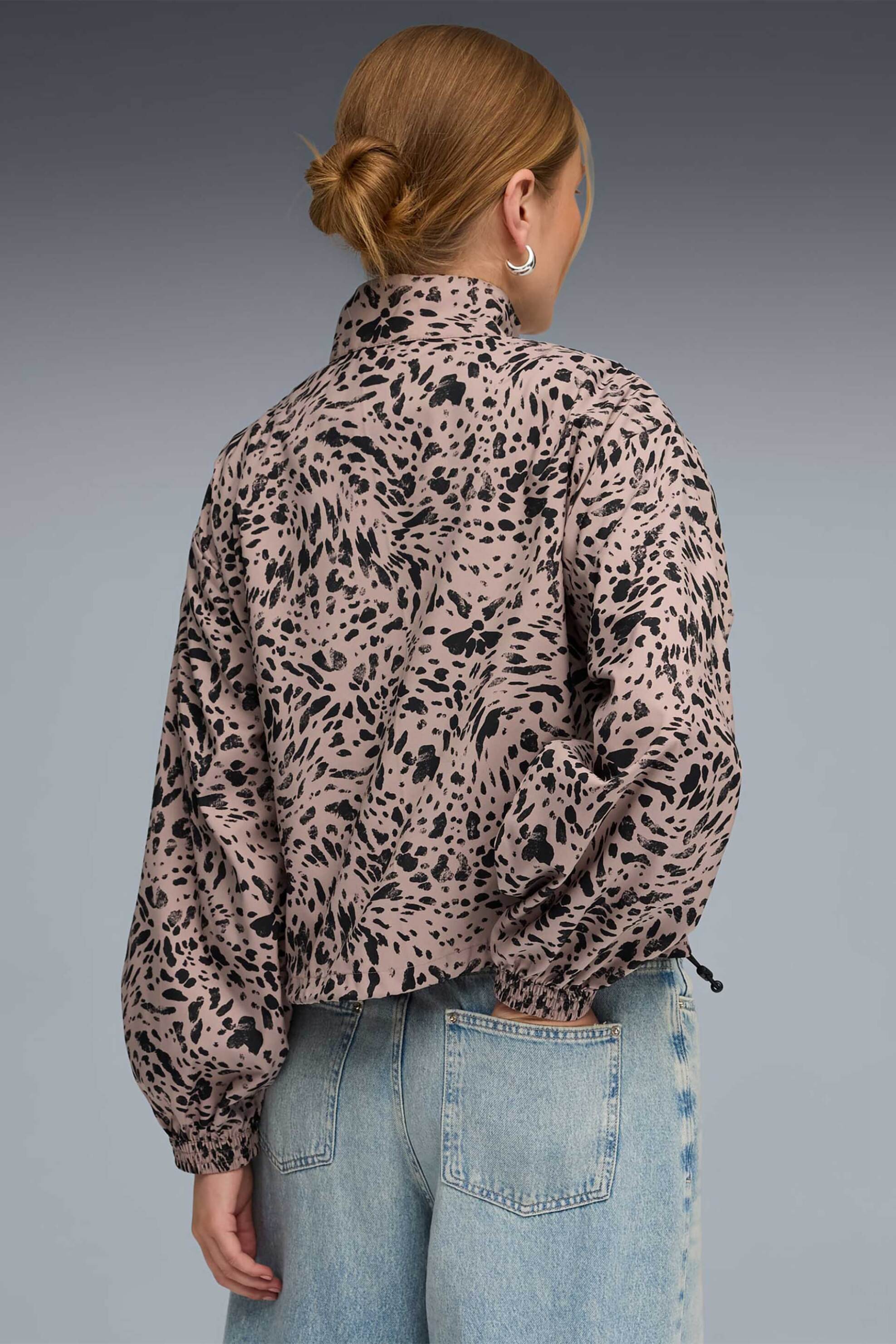 PUMA Puma γυναικείο jacket "Essentials Animal Print" - 692465 Σάπιο Μήλο - 3