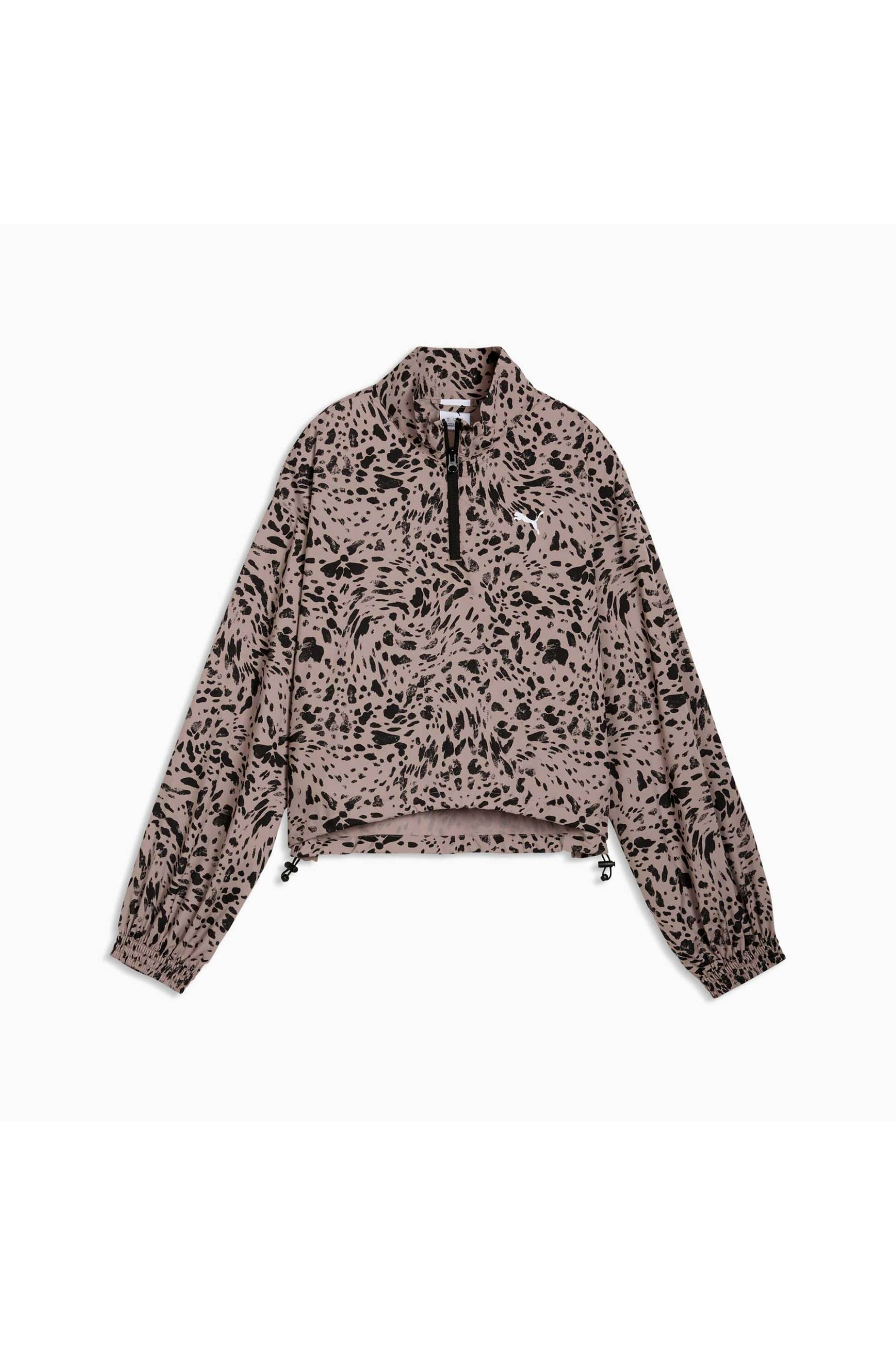 Puma Γυναικείο Jacket Essentials Animal Print - 692465 Σάπιο Μήλο