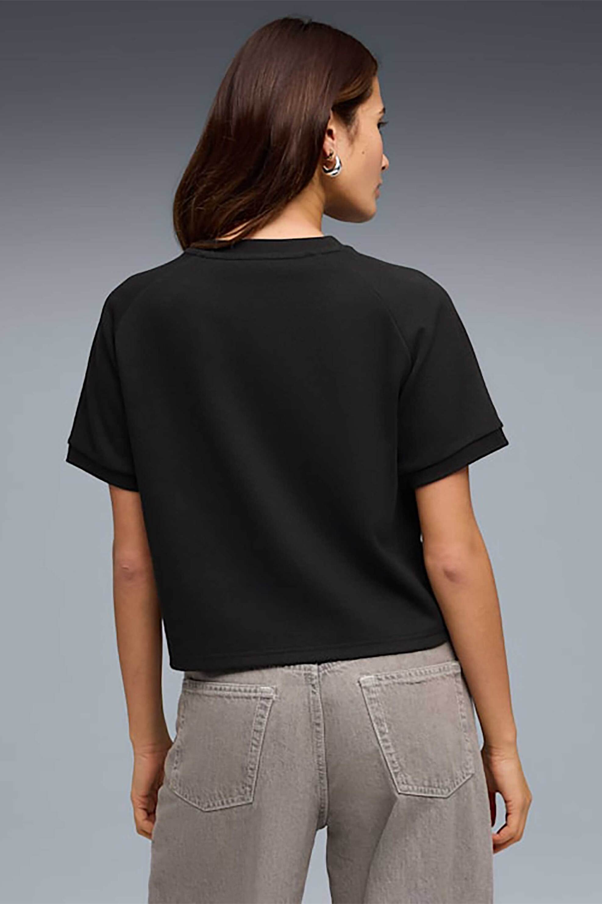 PUMA Puma γυναικείο T-shirt με λογότυπο Relaxed Fit "Puma Class" - 691872 Μαύρο - 3