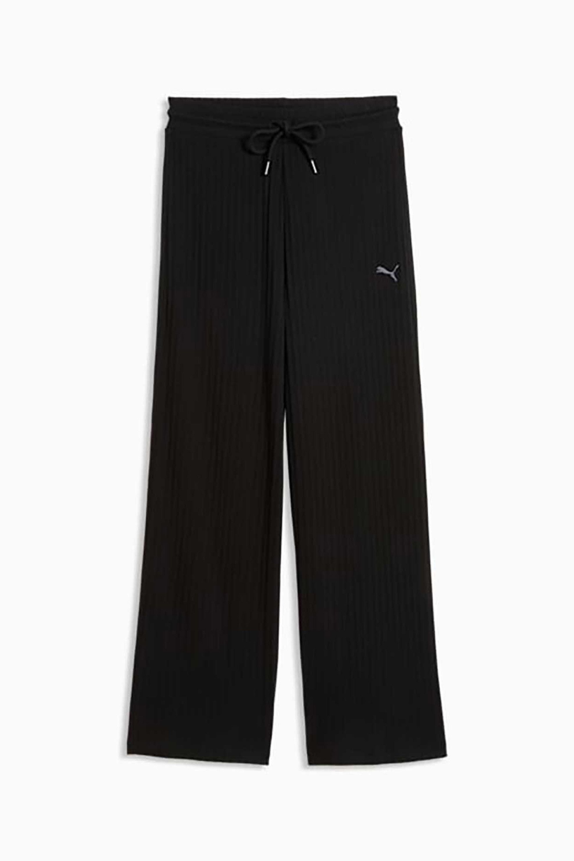 Puma Γυναικείο Παντελόνι Φόρμας Wide Leg Her - 693284 Μαύρο