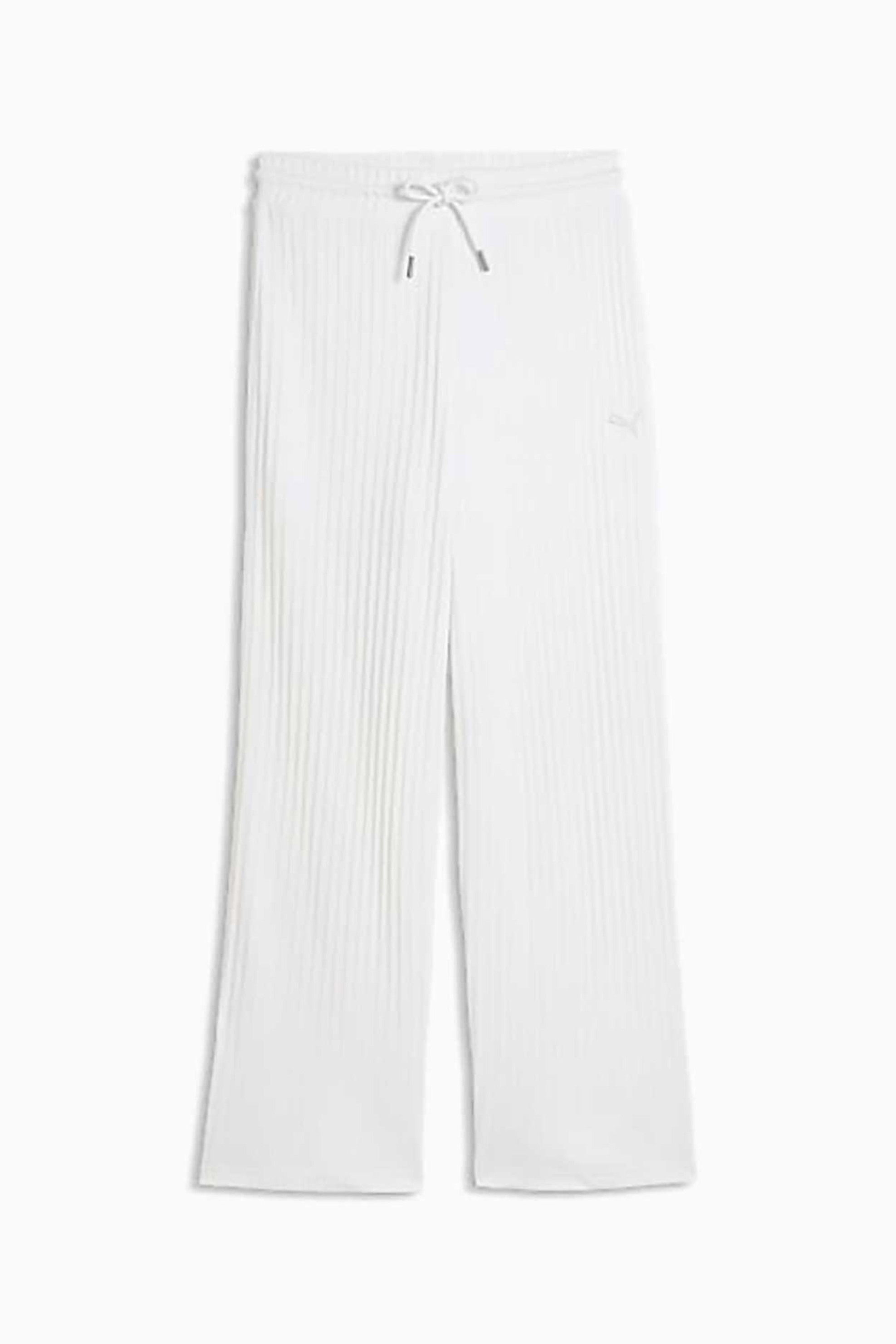 PUMA Puma γυναικείο παντελόνι φόρμας Wide Leg "Her" - 693284 Λευκό - 4