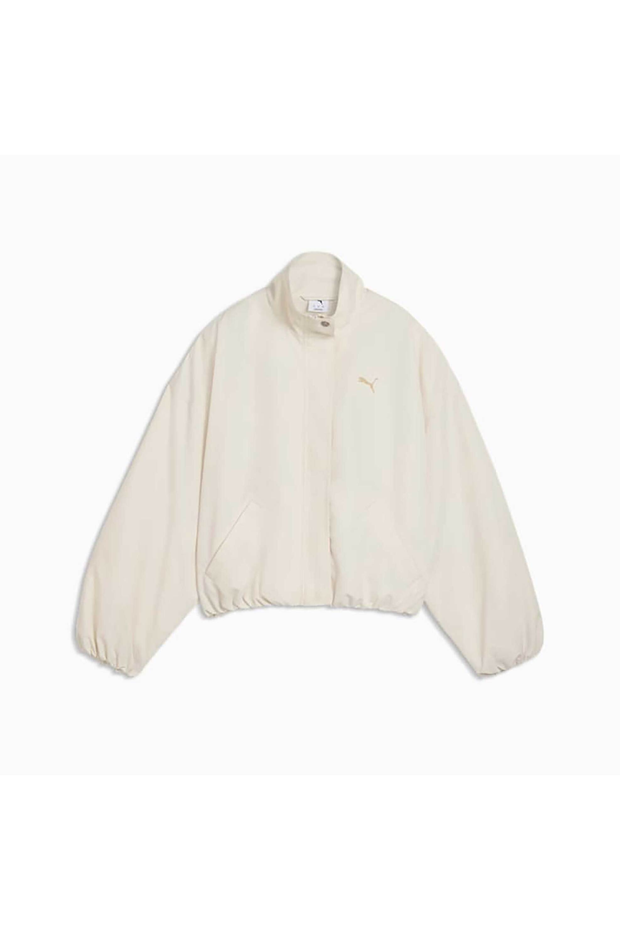 Puma Γυναικείο Jacket Μονόχρωμο - 635016 Μπεζ