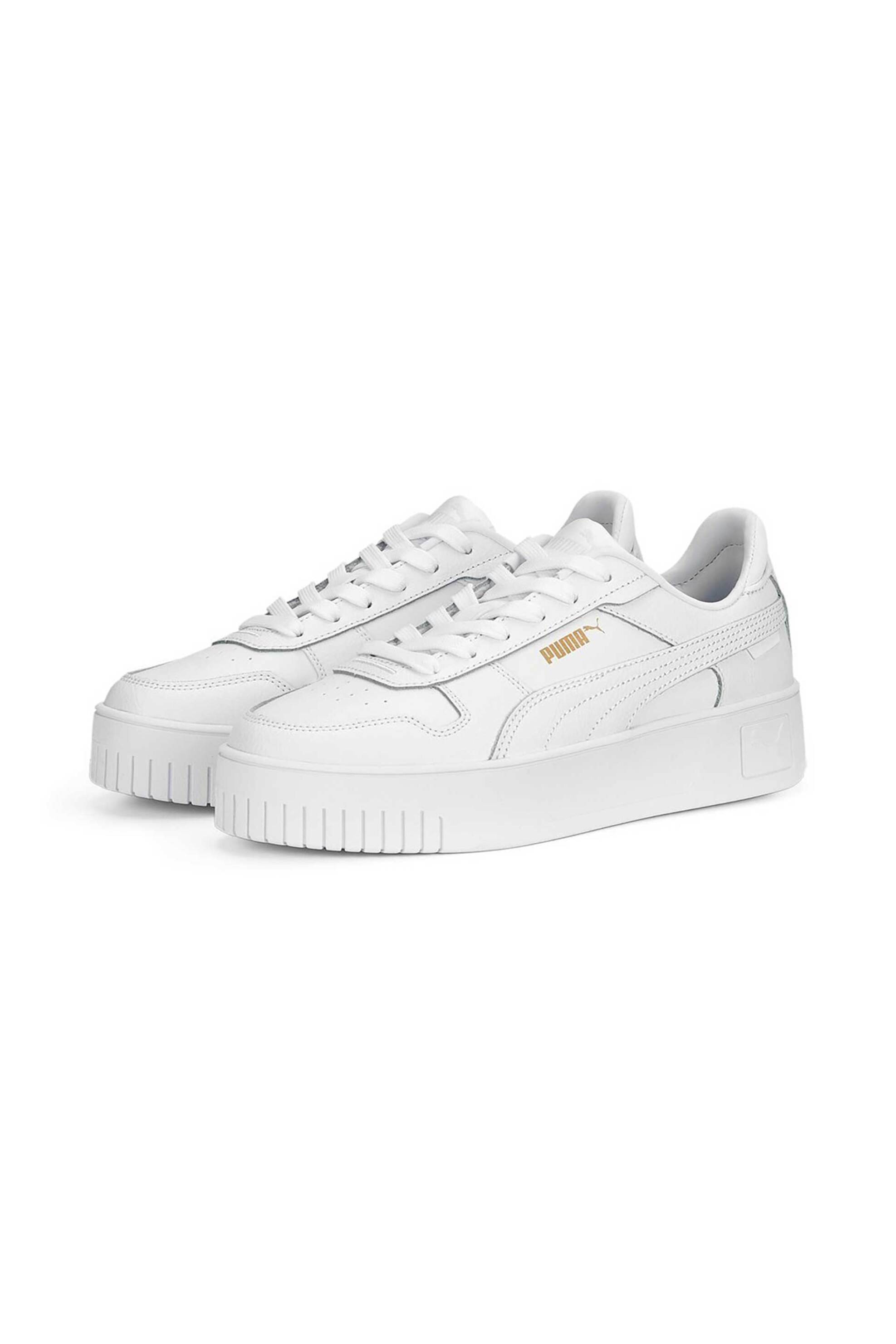 Puma γυναικεία δερμάτινα sneakers "Carina street" - 389390 Λευκό φωτογραφία