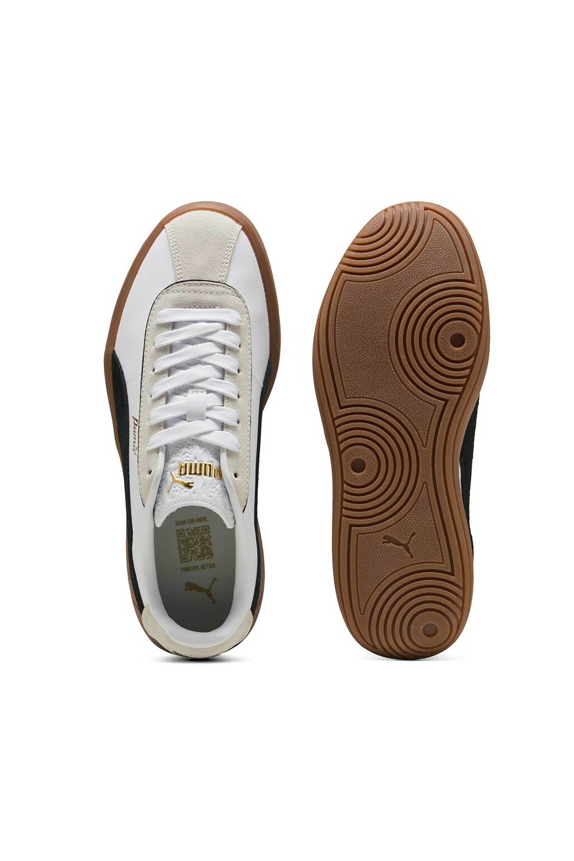 PUMA Puma γυναικεία δερμάτινα sneakers "Klassika" - 400364 Λευκό - 4