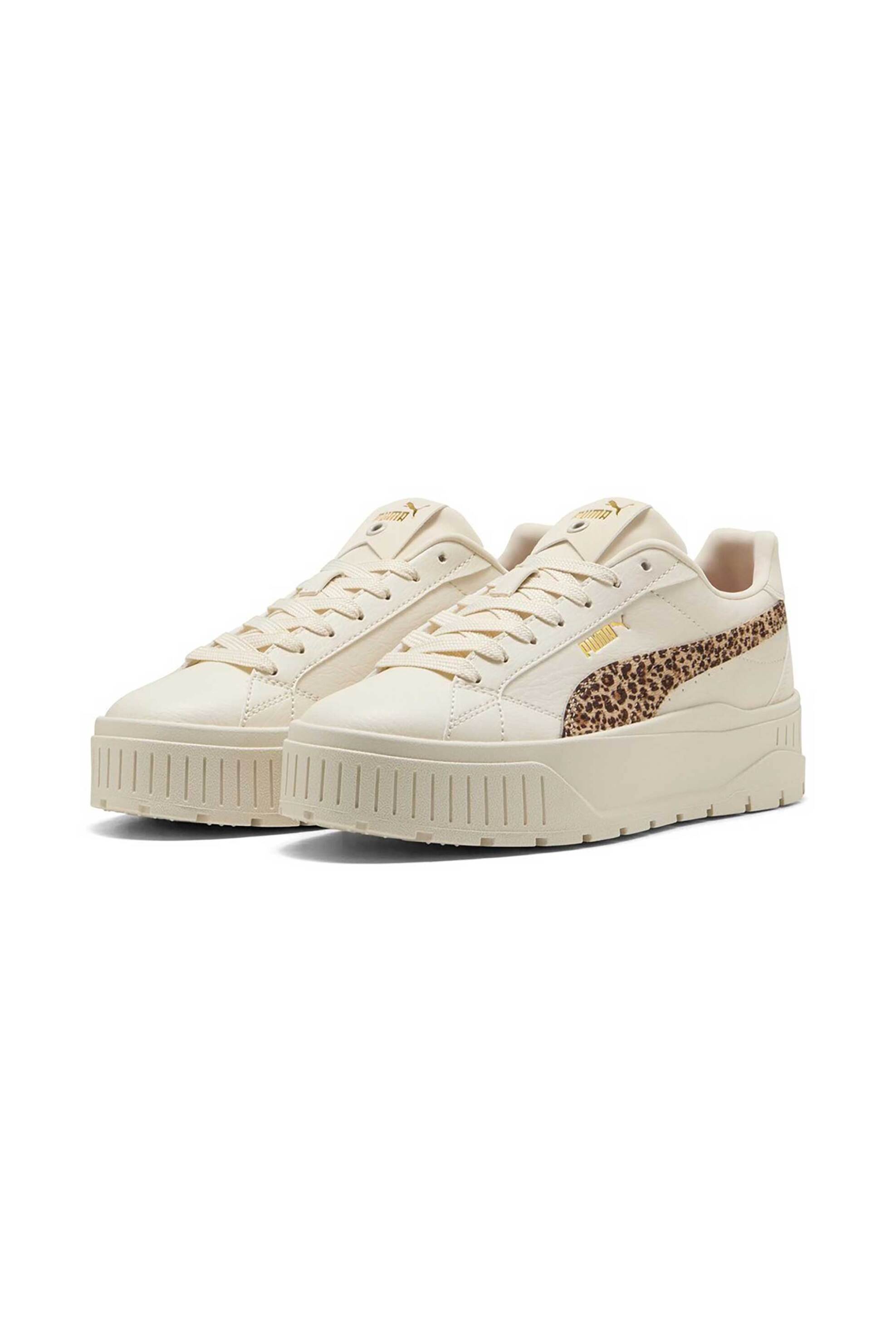 PUMA Puma γυναικεία sneakers "Karmen II Animal Flair" - 402645 Μπεζ - 3