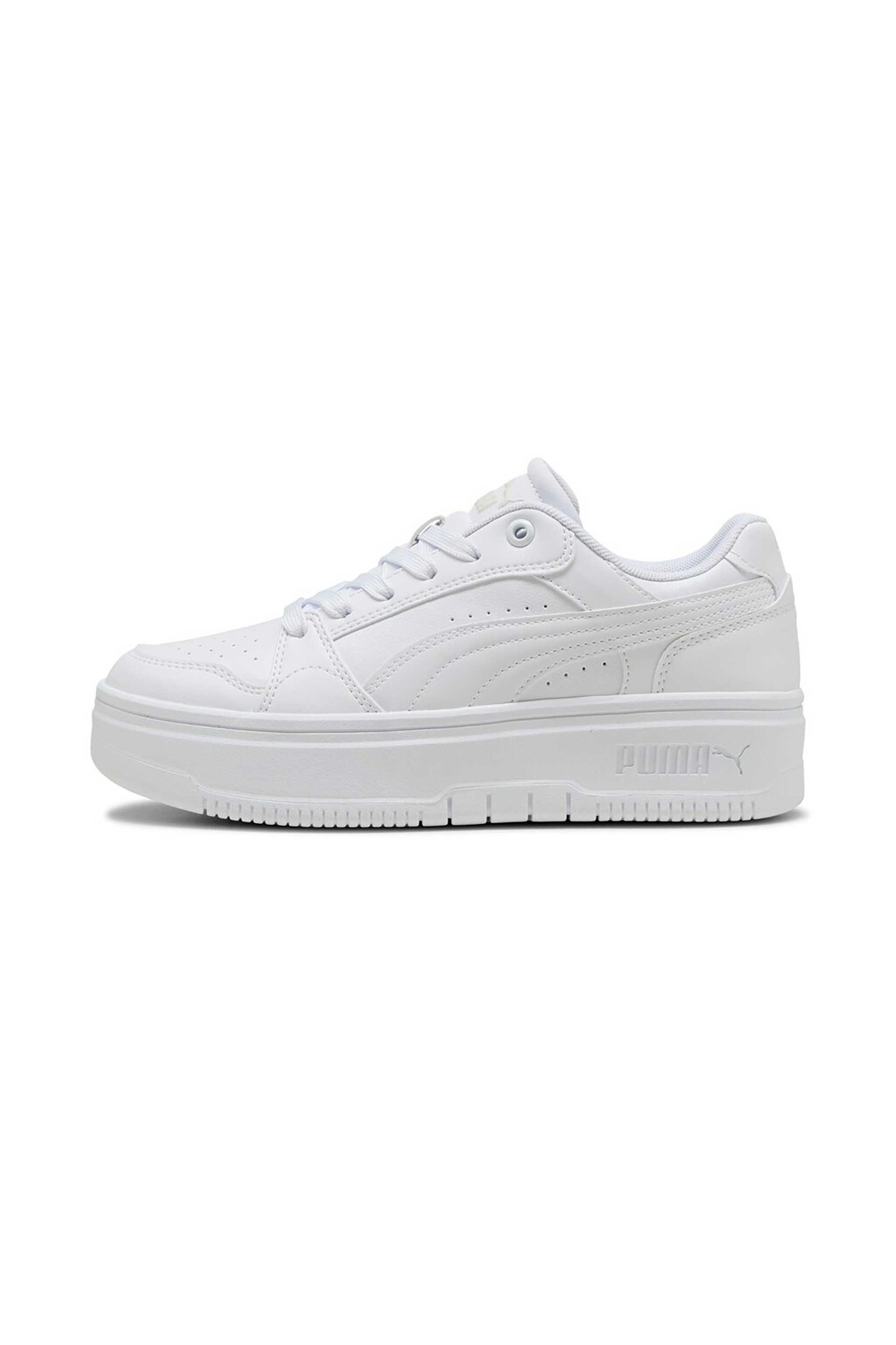 Puma γυναικεία sneakers "Rebound Femme Low" - 402592 Λευκό