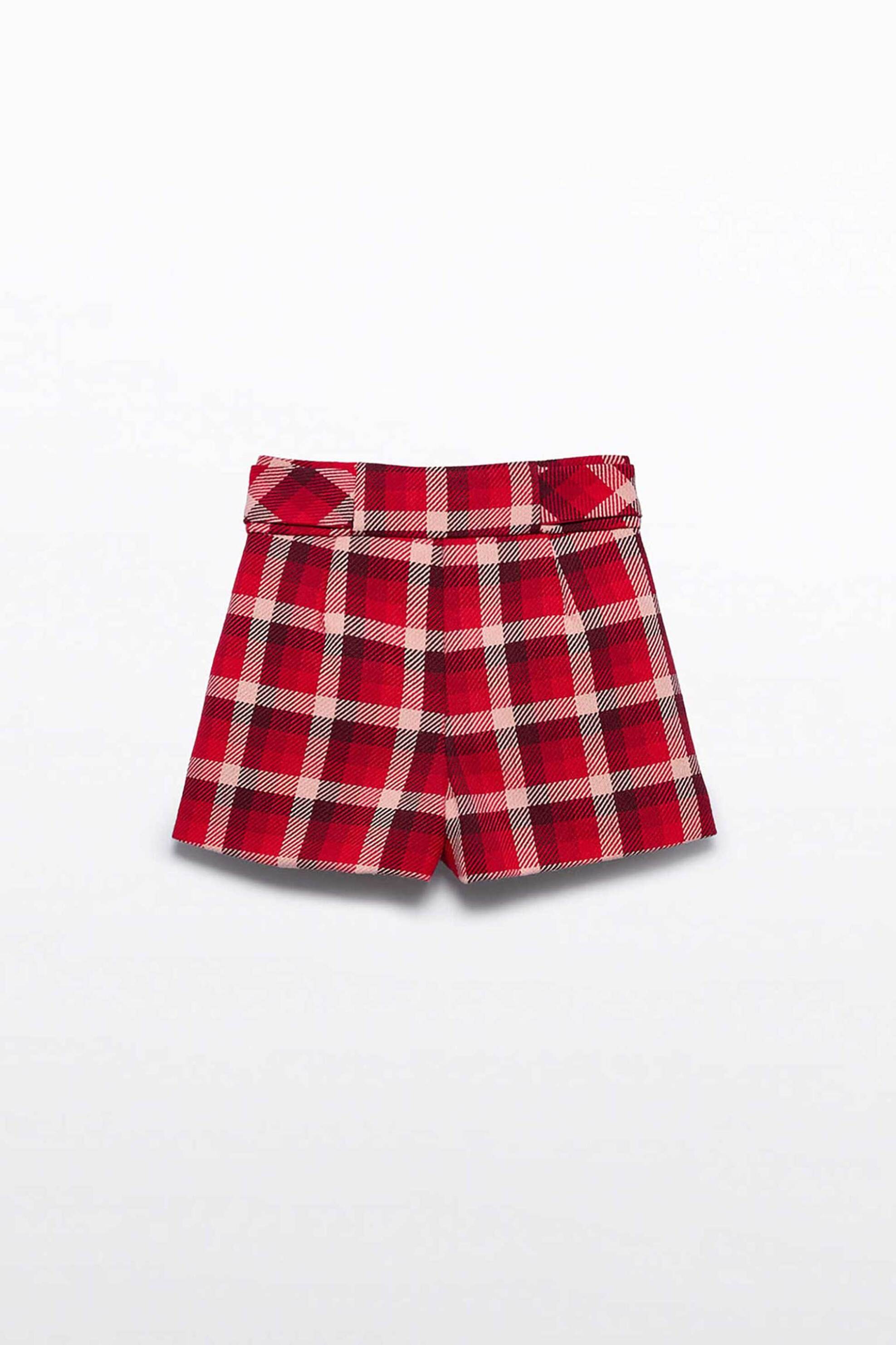 Abel & Lula παιδικό σορτς καρό - 5717-W26 Κόκκινο φωτογραφία