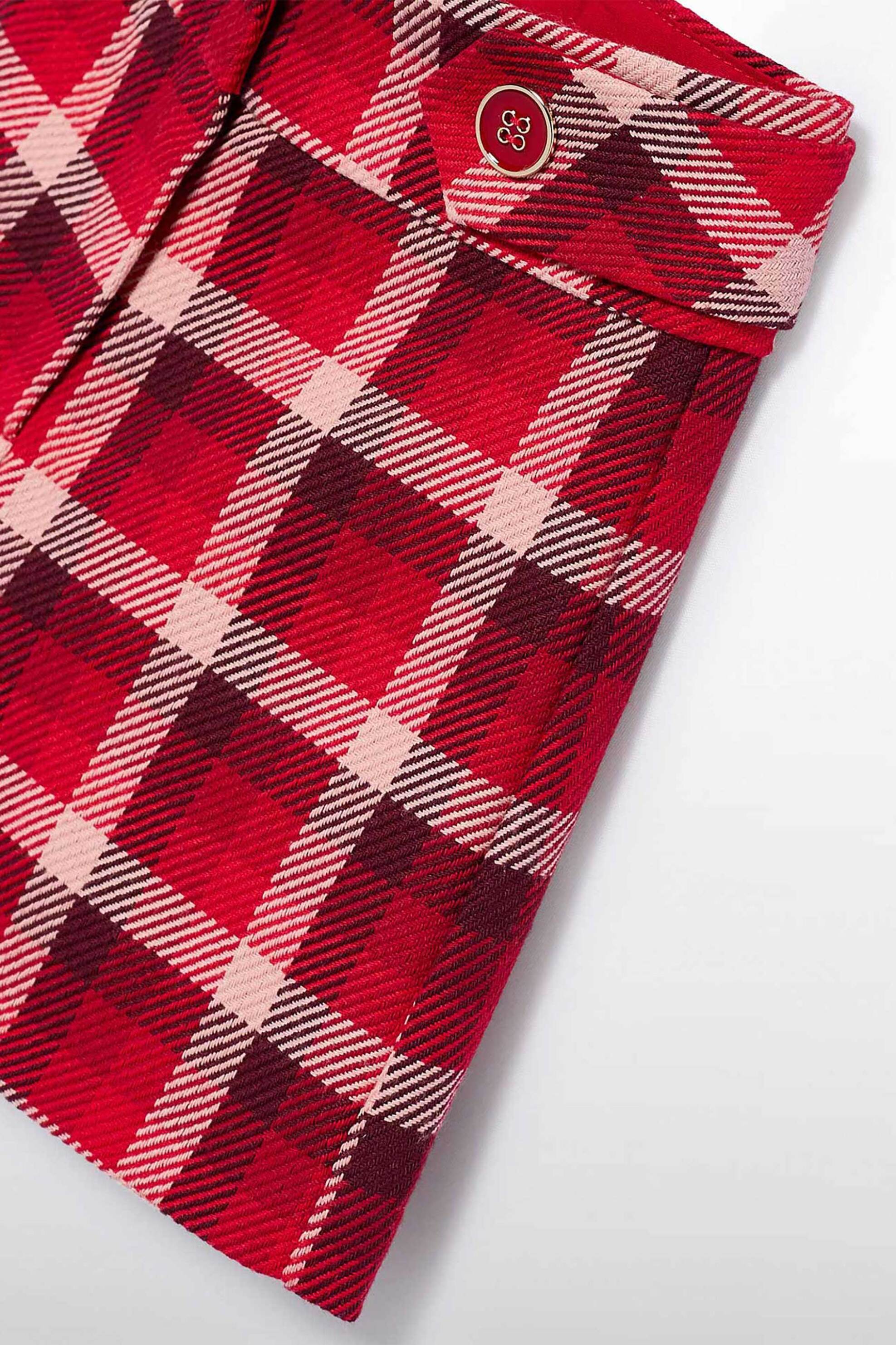 Abel & Lula παιδικό σορτς καρό - 5717-W26 Κόκκινο φωτογραφία