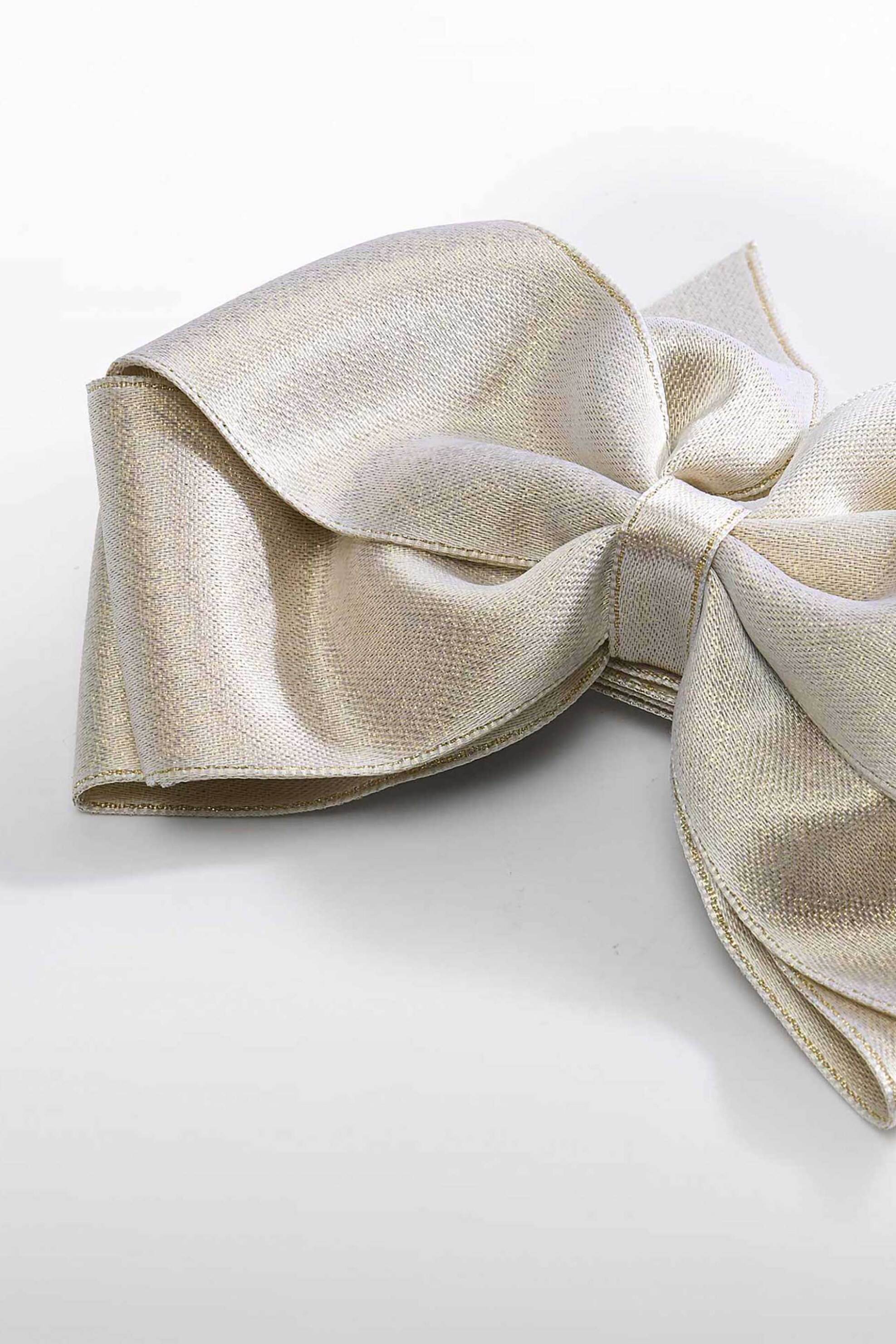 Abel & Lula παιδικό τσιμπιδακι φιόγκος - 5966-W26 Εκρού φωτογραφία