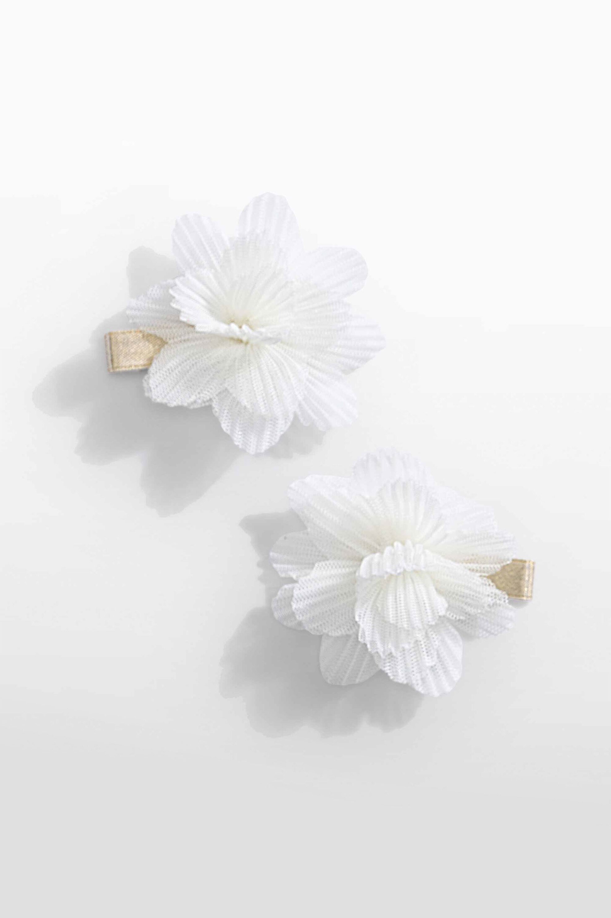 Abel & Lula σετ παιδικά τσιμπιδάκια με τούλι - 5467-S26 Κρέμ