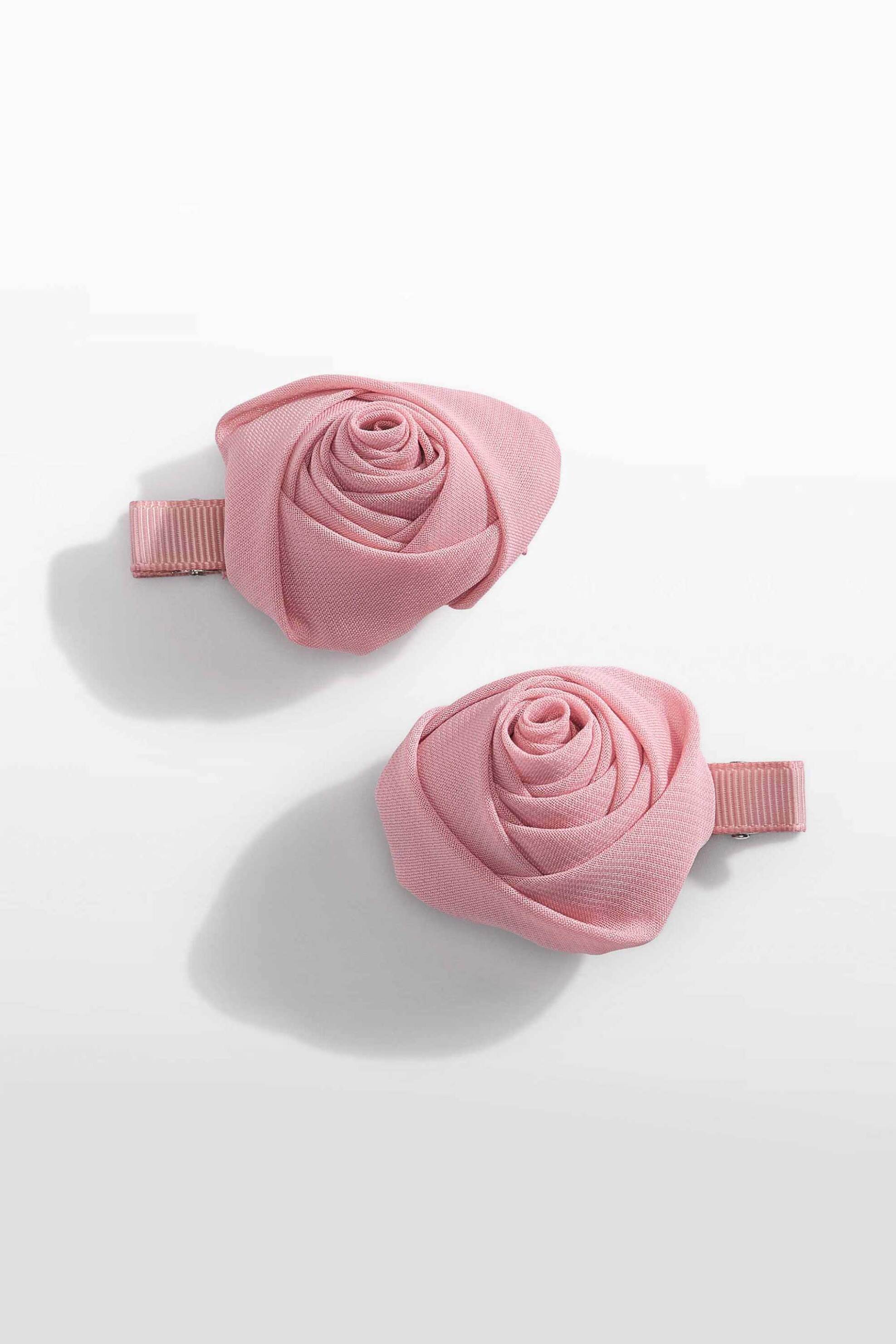 Abel & Lula σετ παιδικά τσιμπιδάκια σε σχήμα λουλούδι - 5469-S26 Ροζ φωτογραφία