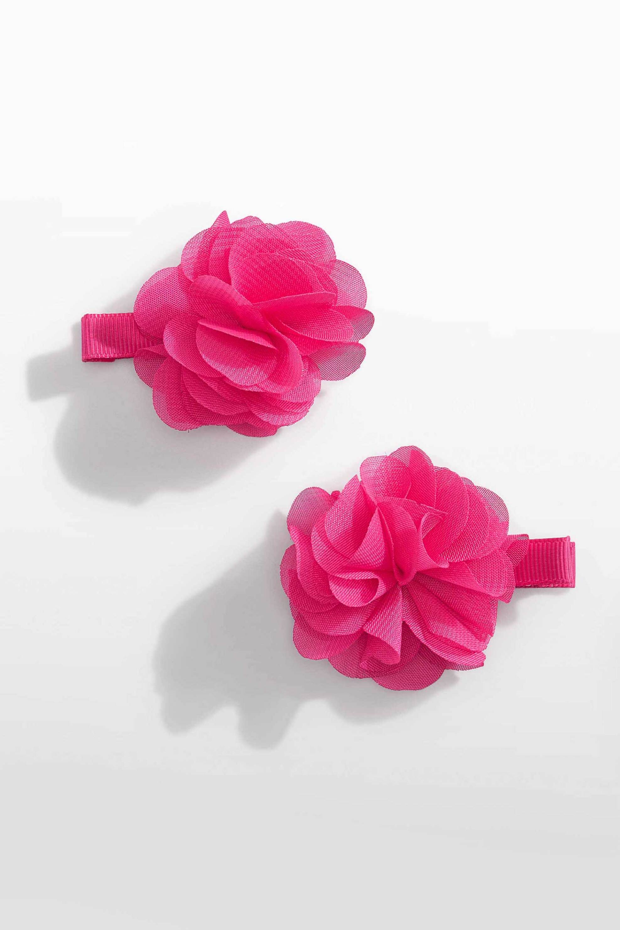 Abel & Lula σετ παιδικά τσιμπιδάκια σε σχήμα λουλούδι - 5470-S26 Λευκό φωτογραφία