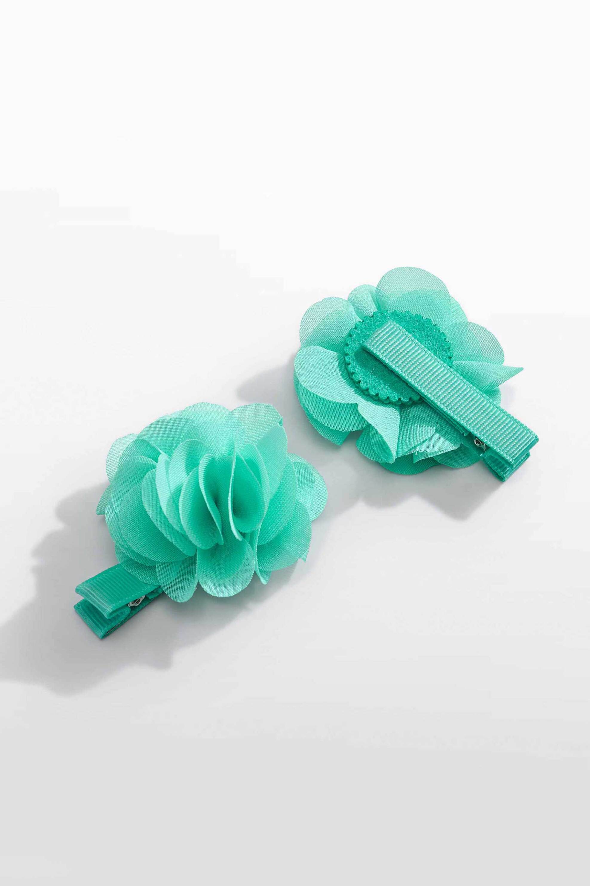 Abel & Lula σετ παιδικά τσιμπιδάκια σε σχήμα λουλούδι - 5470-S26 Γαλάζιο φωτογραφία