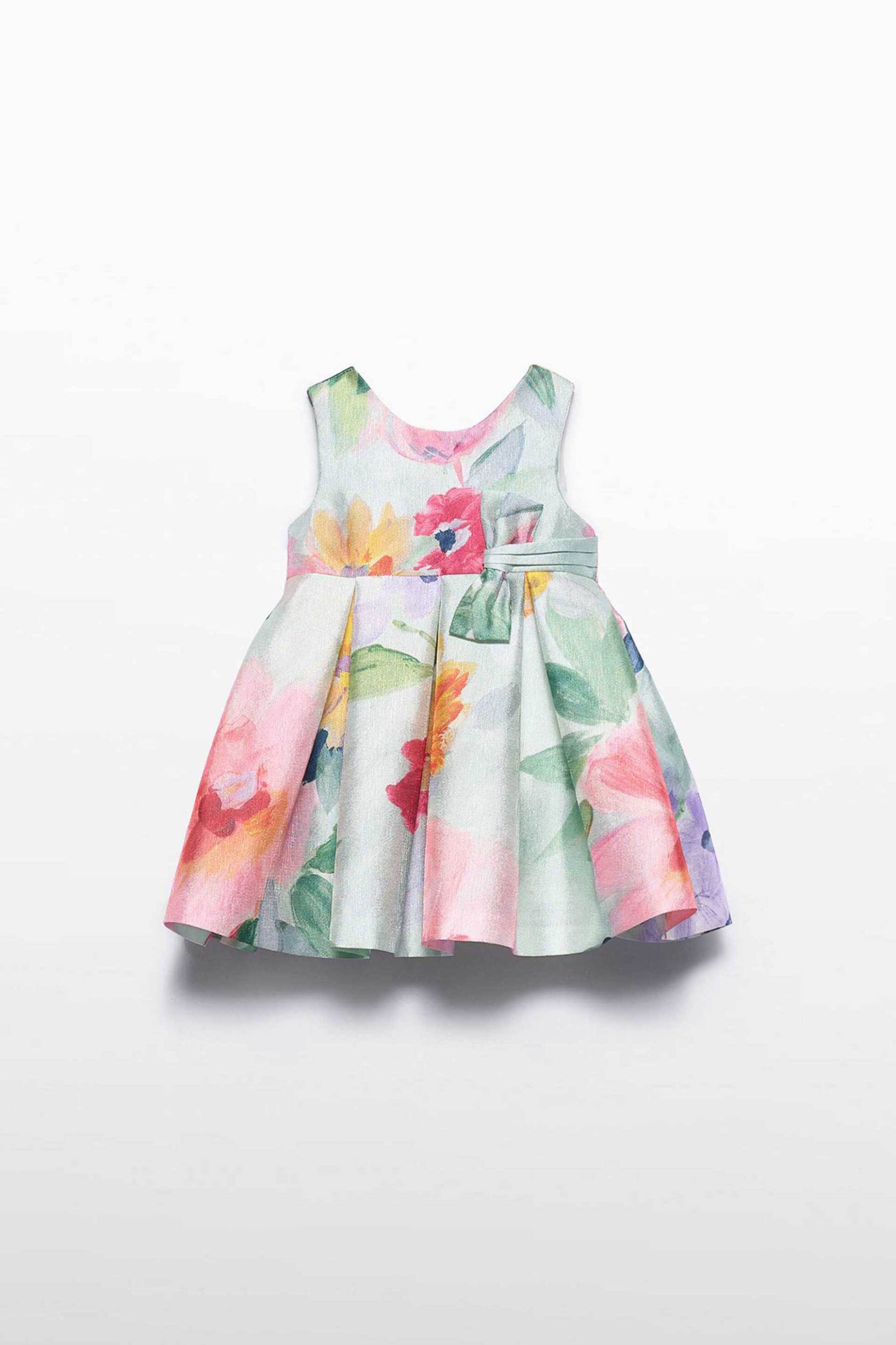 Abel & Lula βρεφικό φόρεμα με floral print - 5017-S26 Ροζ φωτογραφία