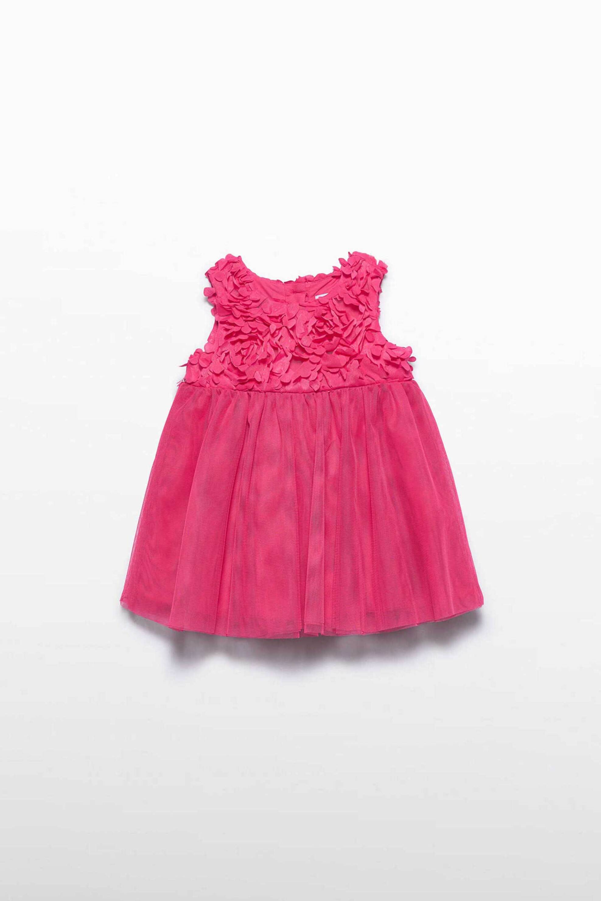 ABEL & LULA Abel & Lula βρεφικό φόρεμα με λουλούδια - 5021-S26 Φούξια