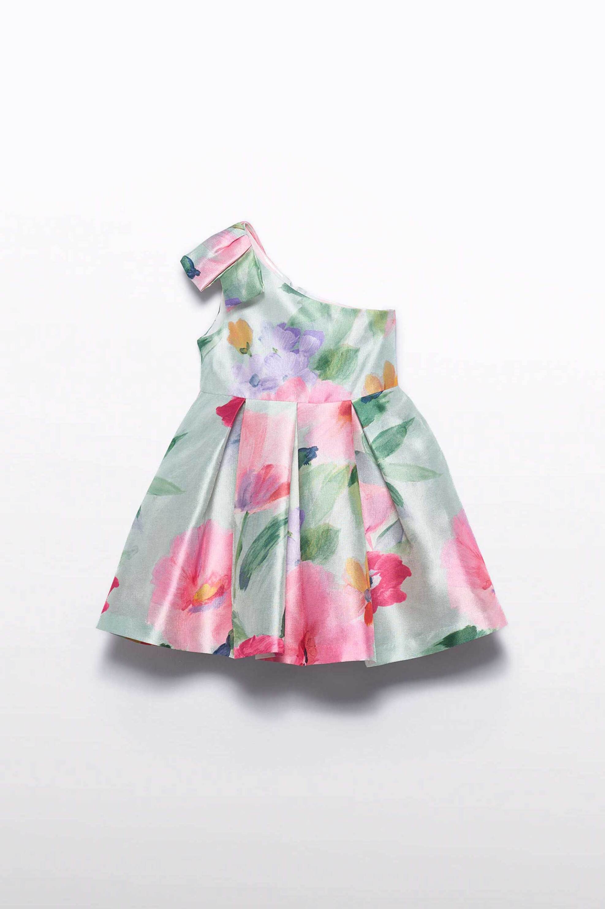 Abel & Lula βρεφικό φόρεμα με floral print - 5044-S26 Ροζ φωτογραφία
