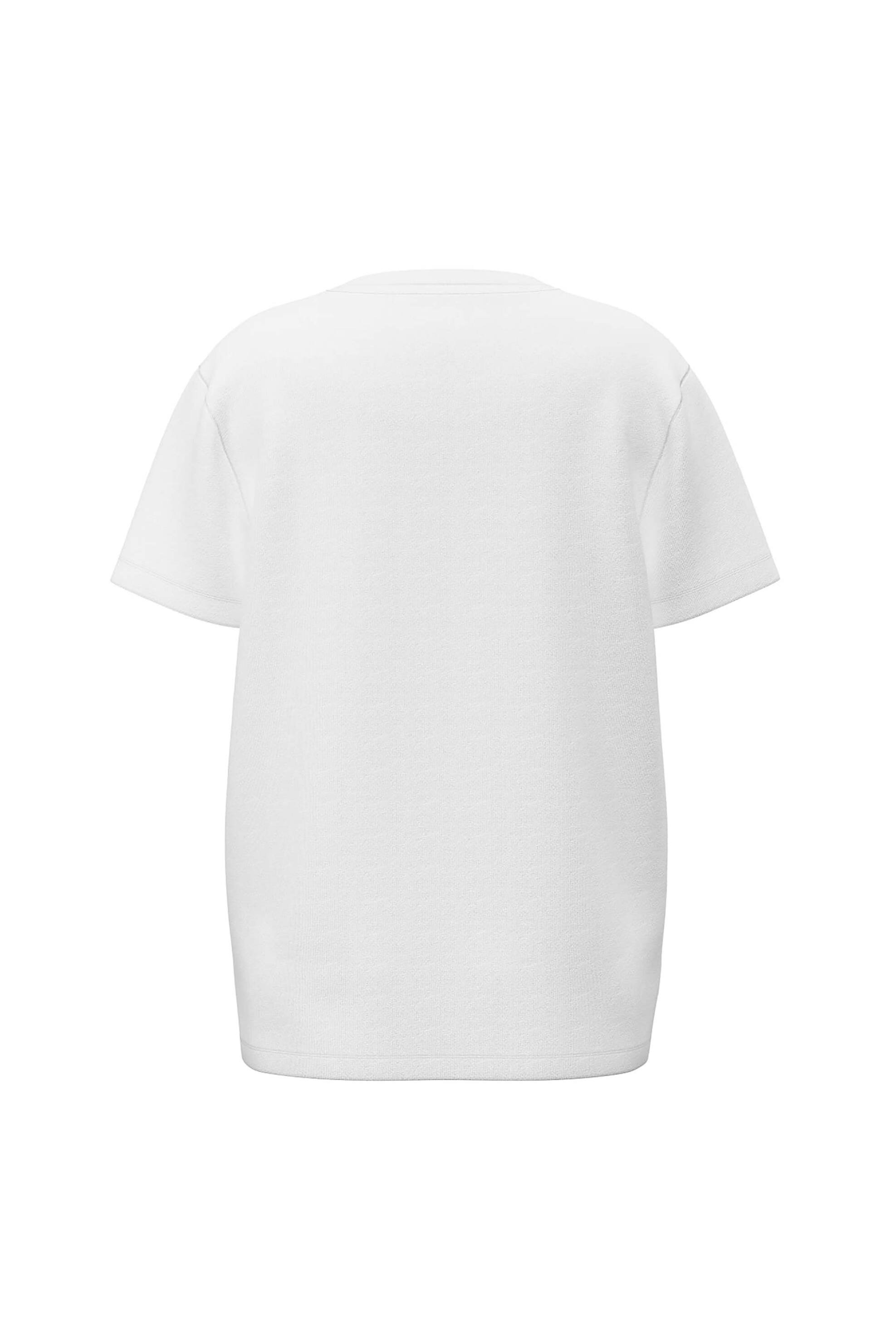 Guess Παιδικό T-Shirt με Triangle Logo Print (8-16 Ετών) - L73I55K8Hm0 Λευκό
