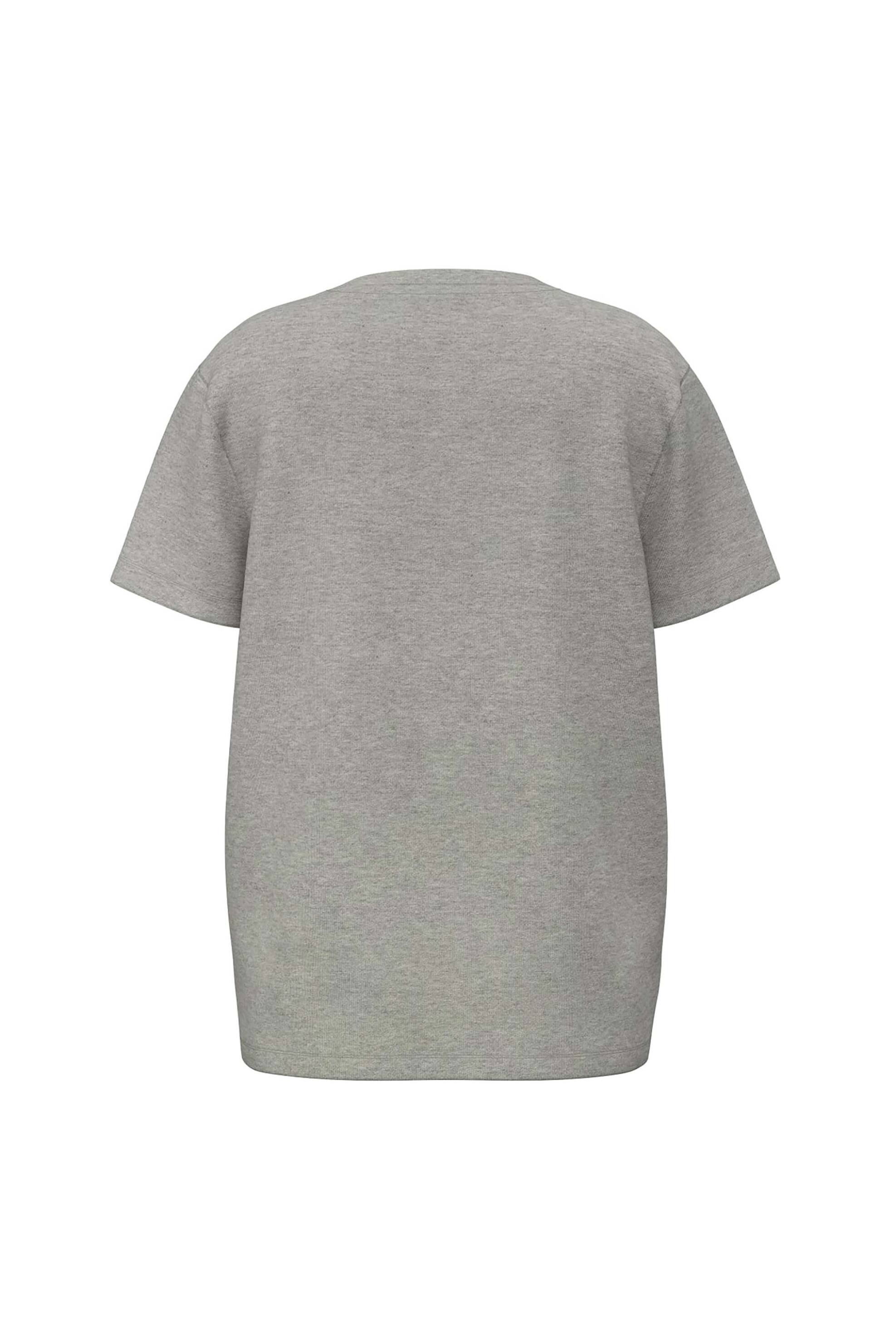 Guess παιδικό T-shirt με triangle logo print (8-16 ετών) - L73I55K8HM0 Γκρι φωτογραφία