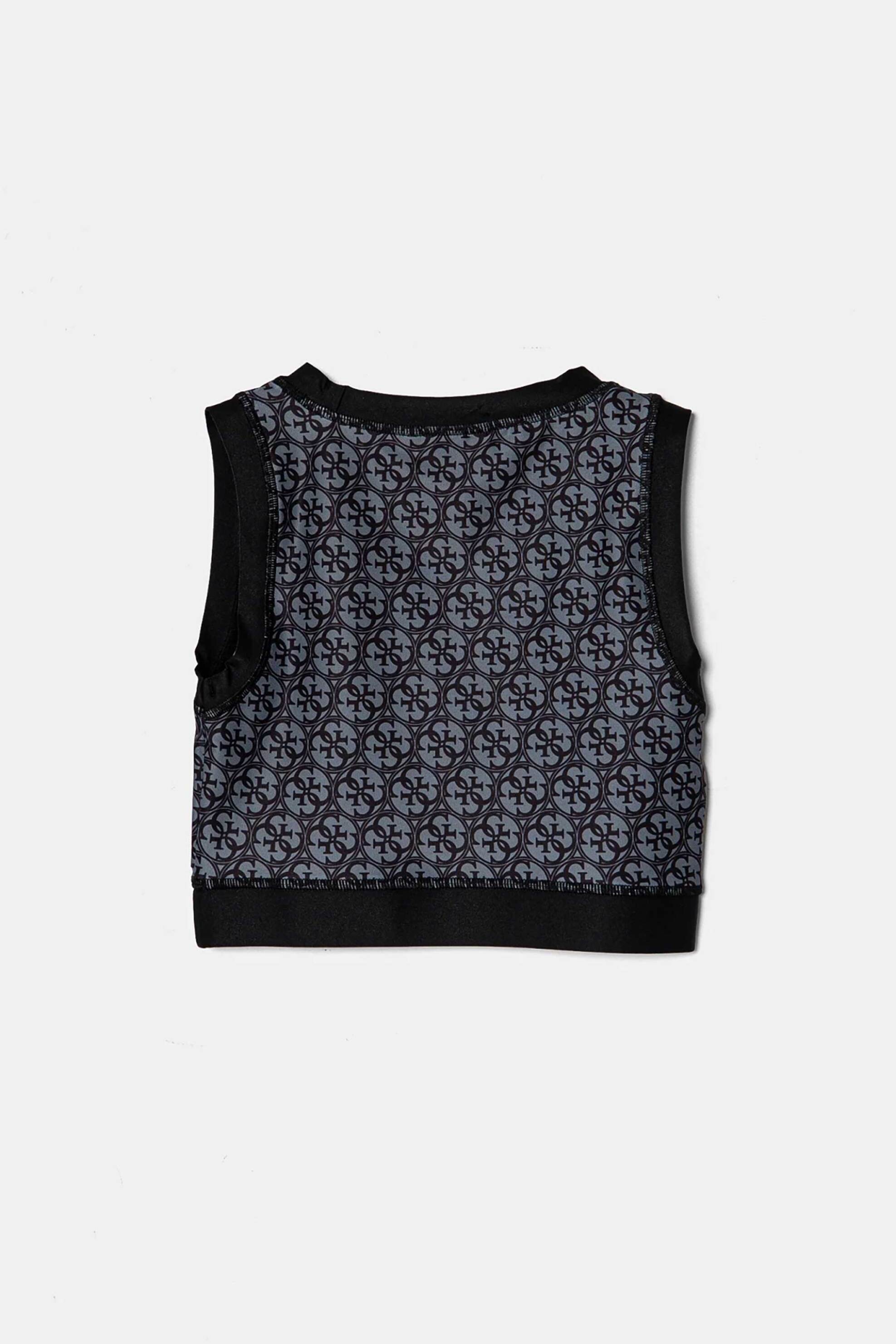 Guess παιδικό τοπ με all-over logo print "Active" - J5RI43MC01P Μαύρο φωτογραφία