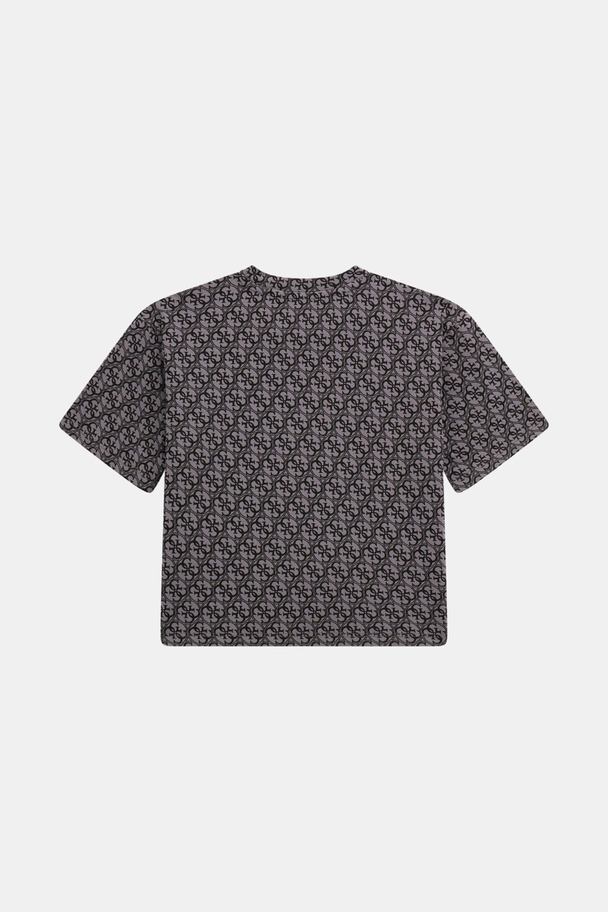 Guess παιδικό T-shirt με all-over logo print Regular Fit - J5RI04K6YW4 Μαύρο φωτογραφία