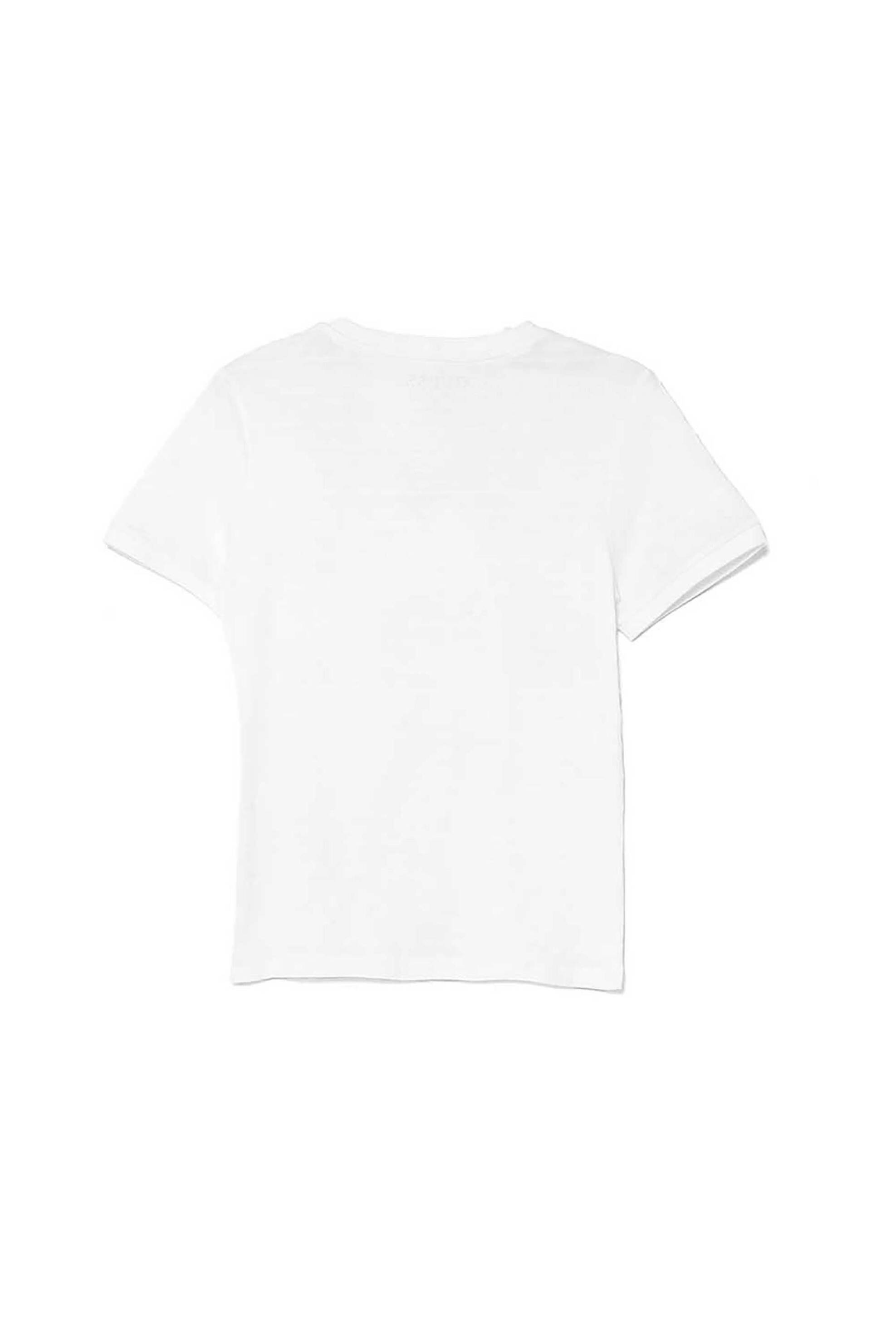 Guess παιδικό T-shirt με ανάγλυφο λογότυπο - L5RI19KCM20 Λευκό φωτογραφία