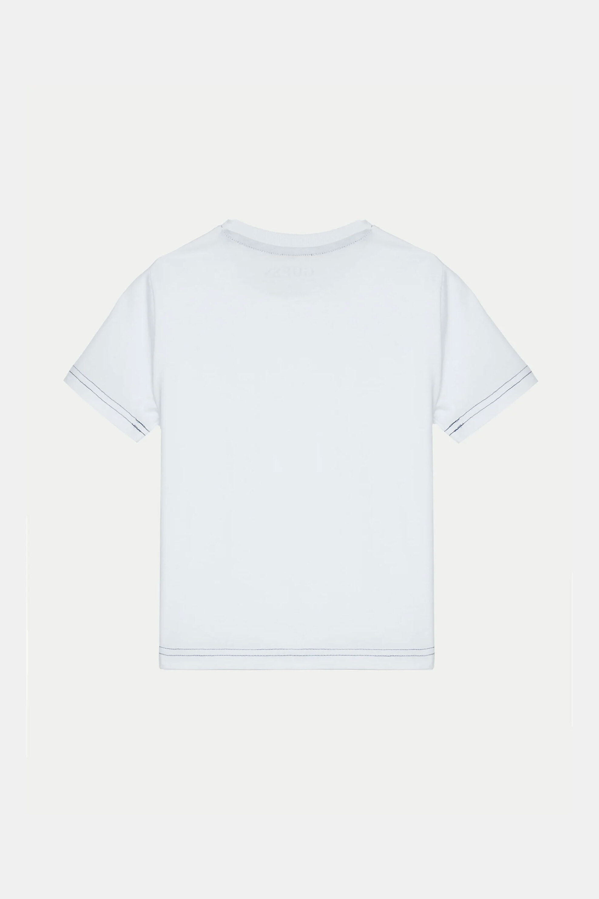 Guess παιδικό T-shirt με σταμπωτό λογότυπο Regular Fit - N5RI15K8HM4 Λευκό φωτογραφία