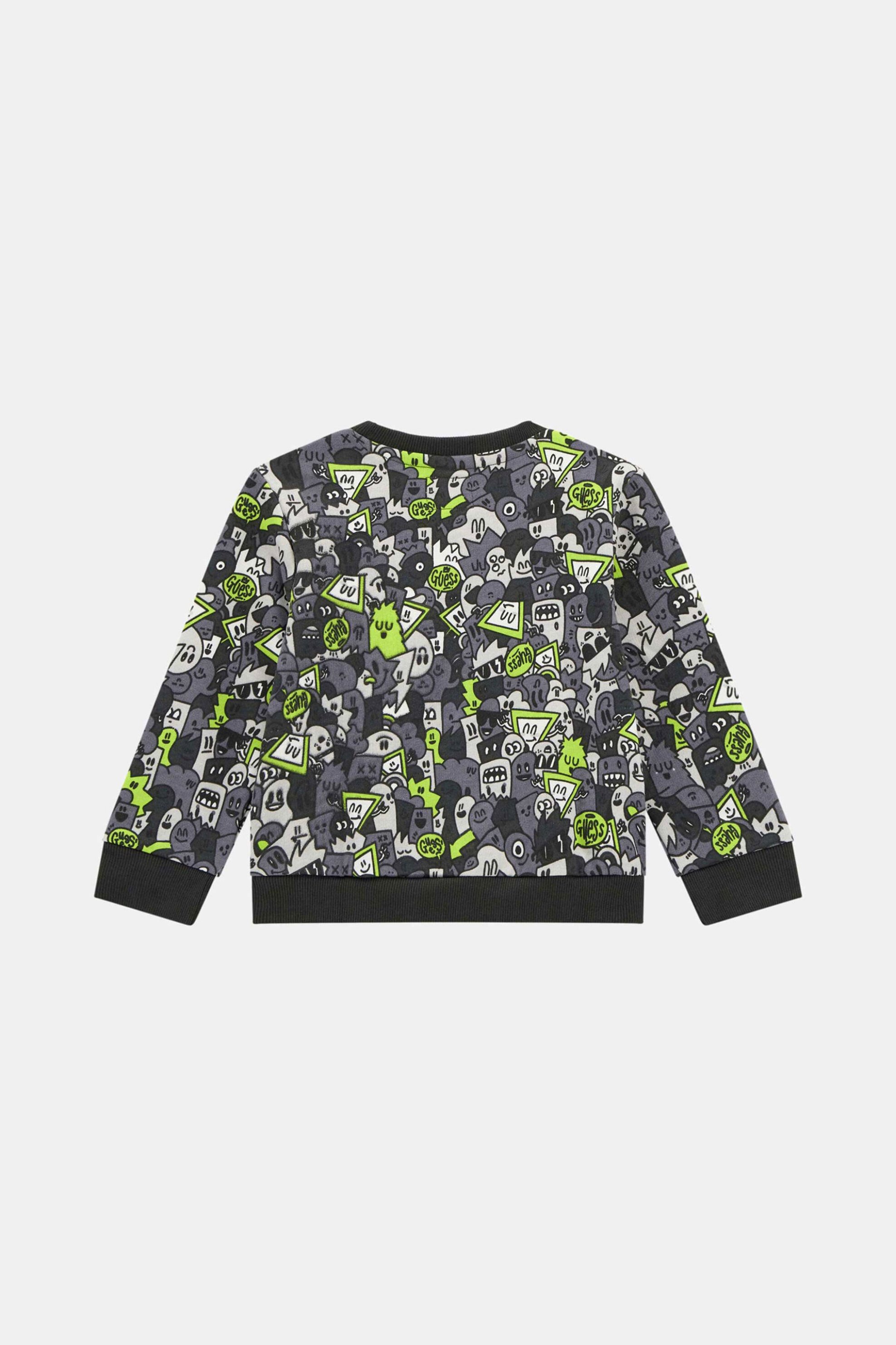 Guess παιδικό φούτερ με all-over print - N5YQ00KA6R4 Πράσινο φωτογραφία