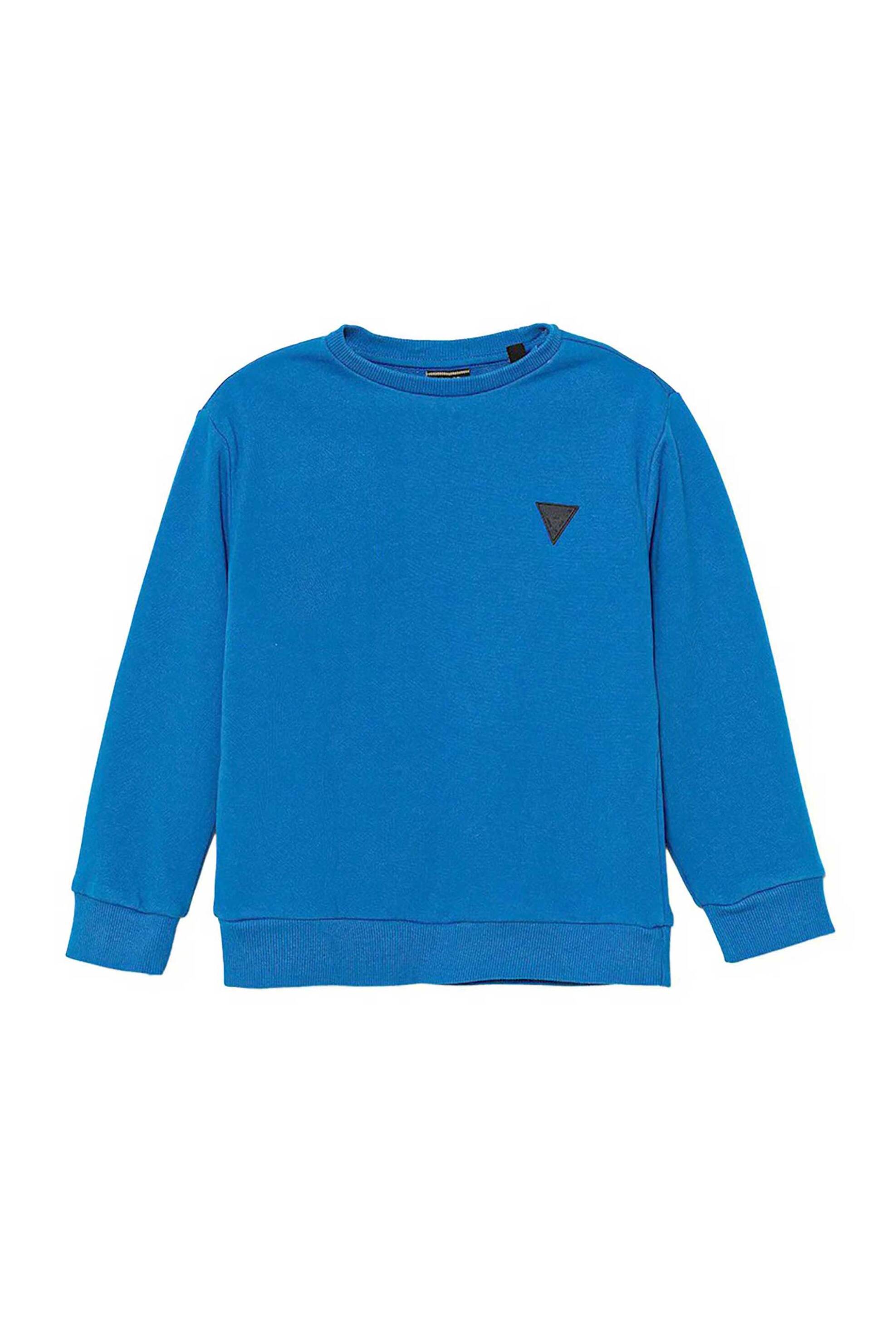 Guess παιδική μπλούζα με logo print - N5YQ03KAD74 Μπλε Ηλεκτρίκ