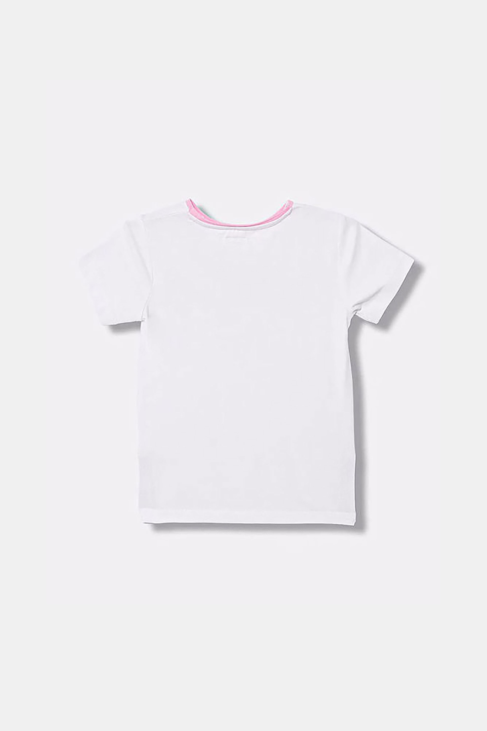 Guess Παιδικό T-Shirt με Κεντημένο Λογότυπο - K6Ri11K6Yw4 Λευκό