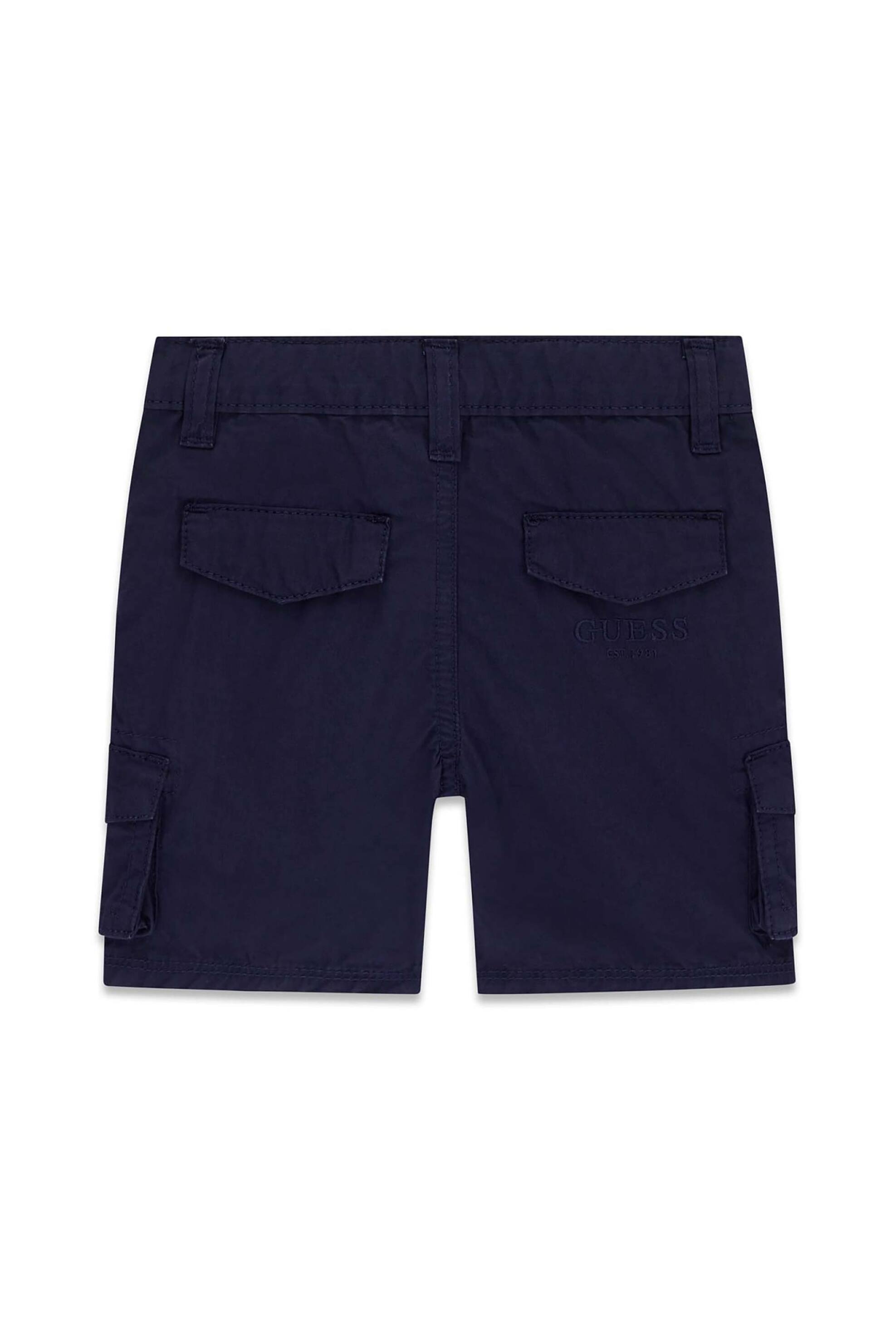 Guess Παιδική Βερμούδα Cargo - N6Gd05Whb40 Μπλε Σκούρο
