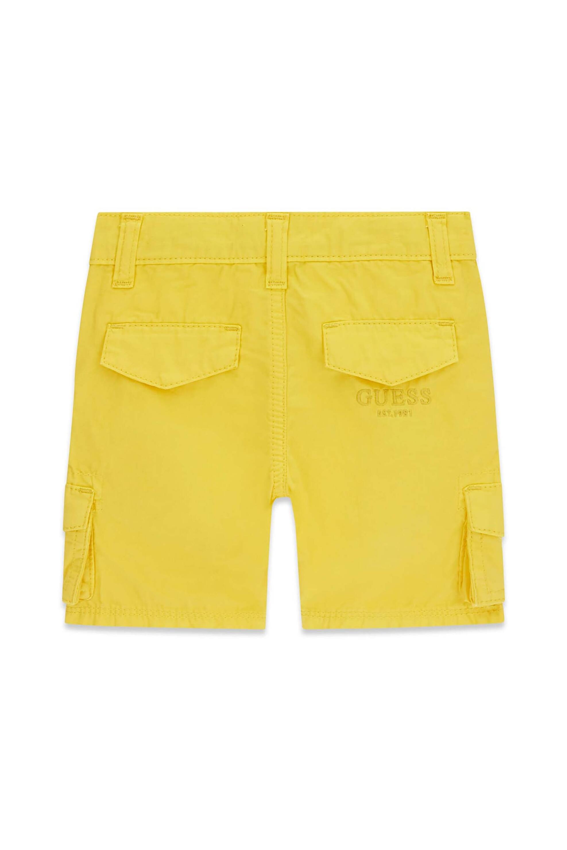 Guess Παιδική Βερμούδα Cargo - N6Gd05Whb40 Κίτρινο