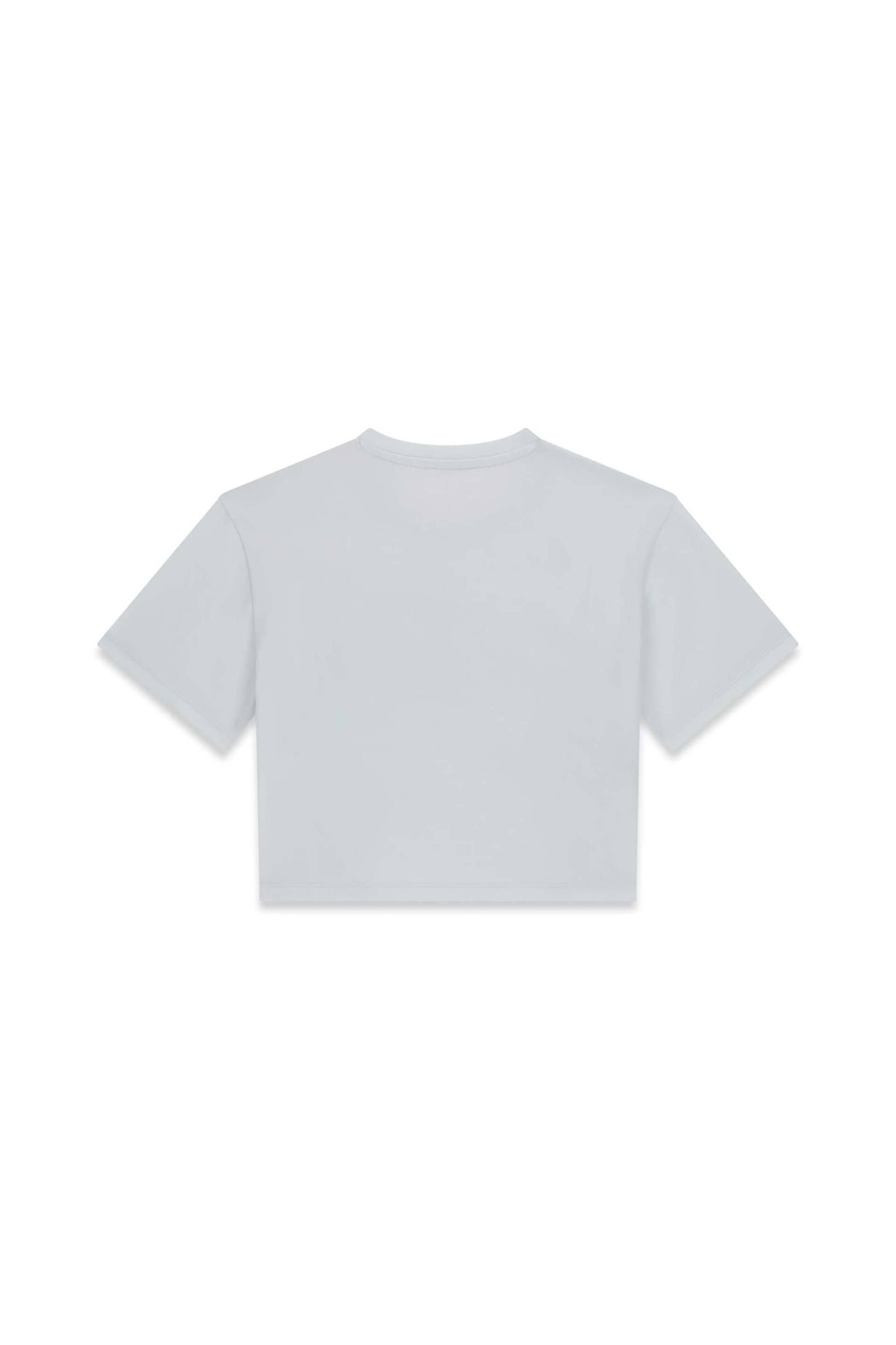 Guess Παιδικό T-Shirt Cropped με Print - J6Gi07K6Yw4 Μπλε Ανοιχτό