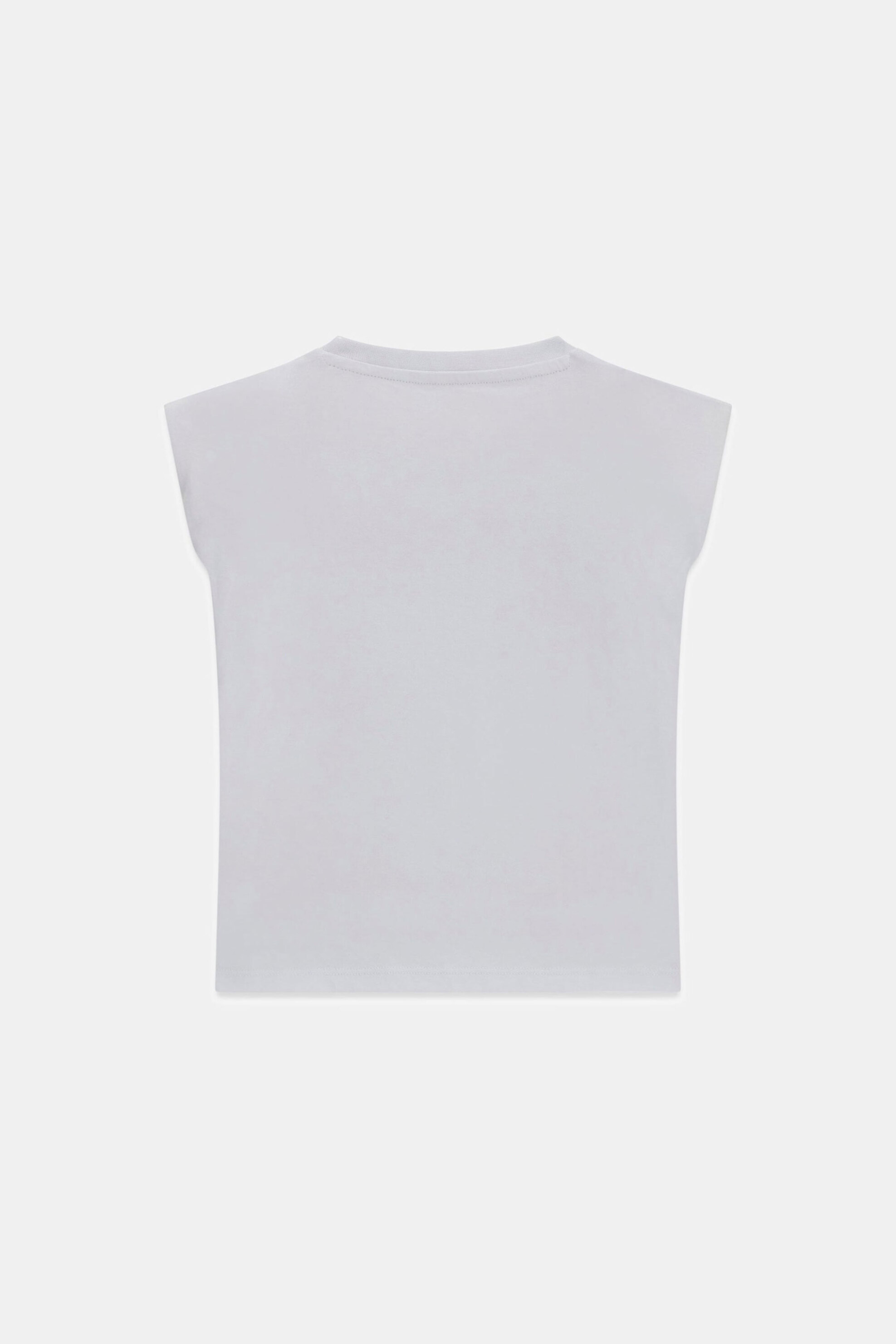 Guess Παιδικό T-Shirt με Print Και Τρούκς - J6Gi12K8Hm4 Λευκό