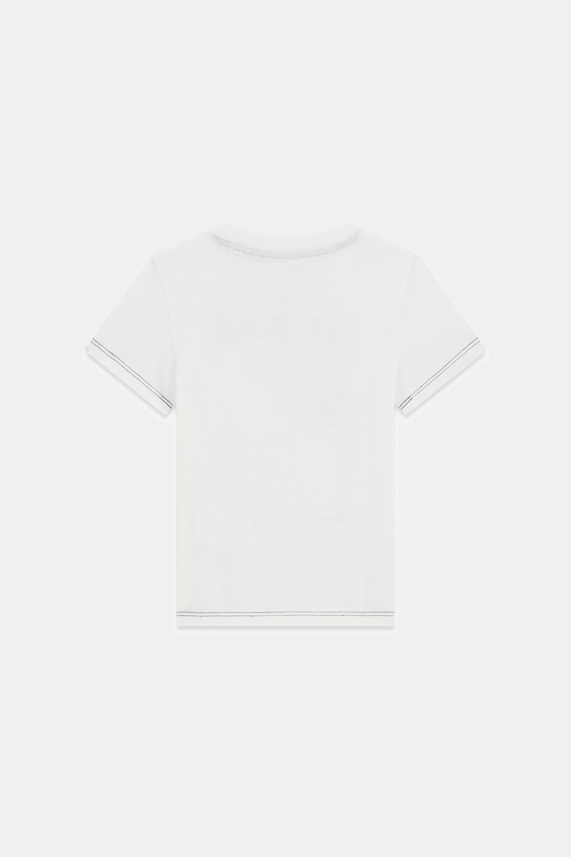 Guess Παιδικό T-Shirt με Logo Print - N6Gi07K8Hm4 Λευκό