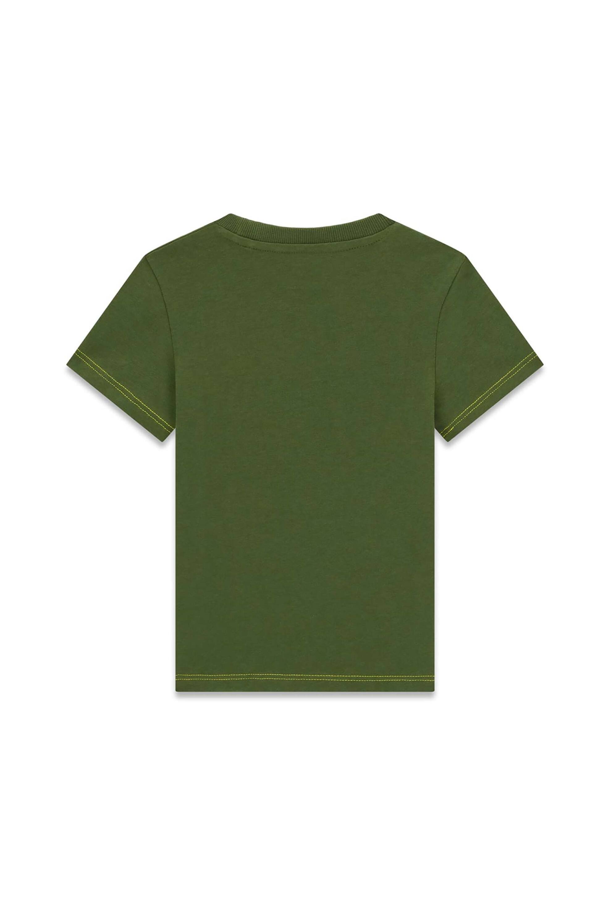 Guess Παιδικό T-Shirt με Logo Print - N6Gi07K8Hm4 Πράσινο Σκούρο