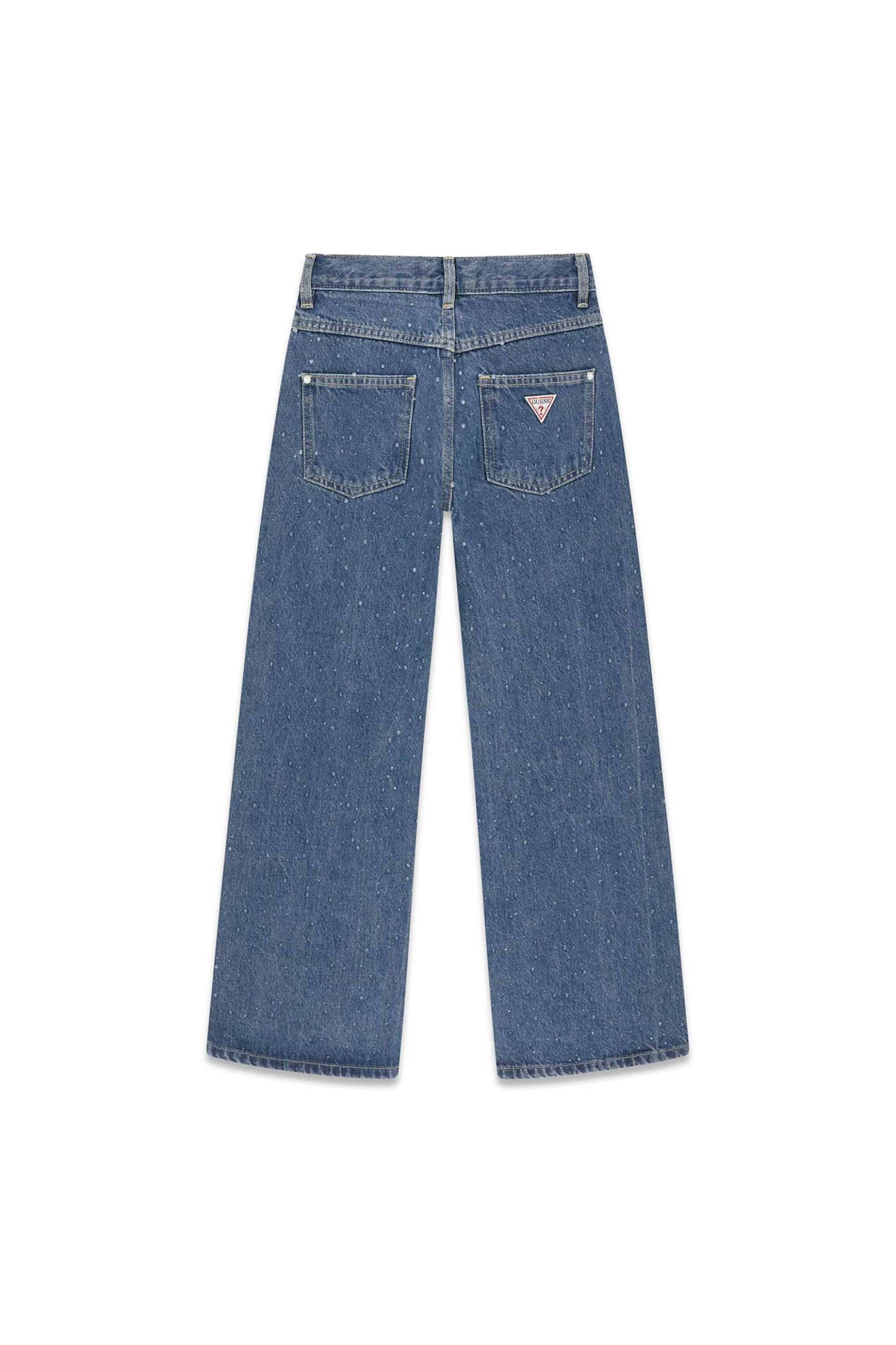 Guess Παιδικό Τζιν Παντελόνι Πεντάτσεπο - J6Ya03D1210 Denim Blue