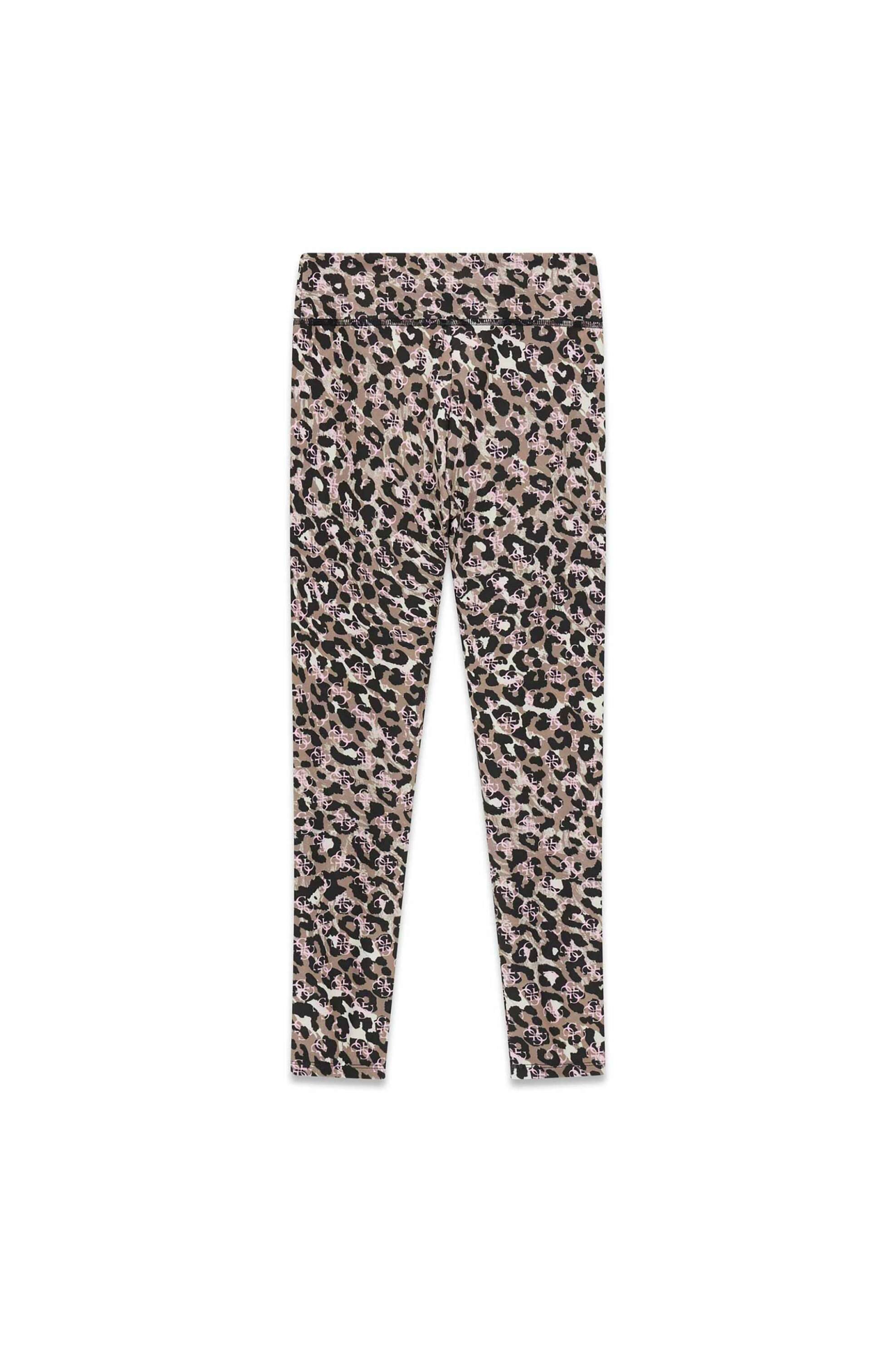 Guess Παιδικό Κολάν με All-Over Print - J6Yb10K3931 Καφέ Ανοιχτό