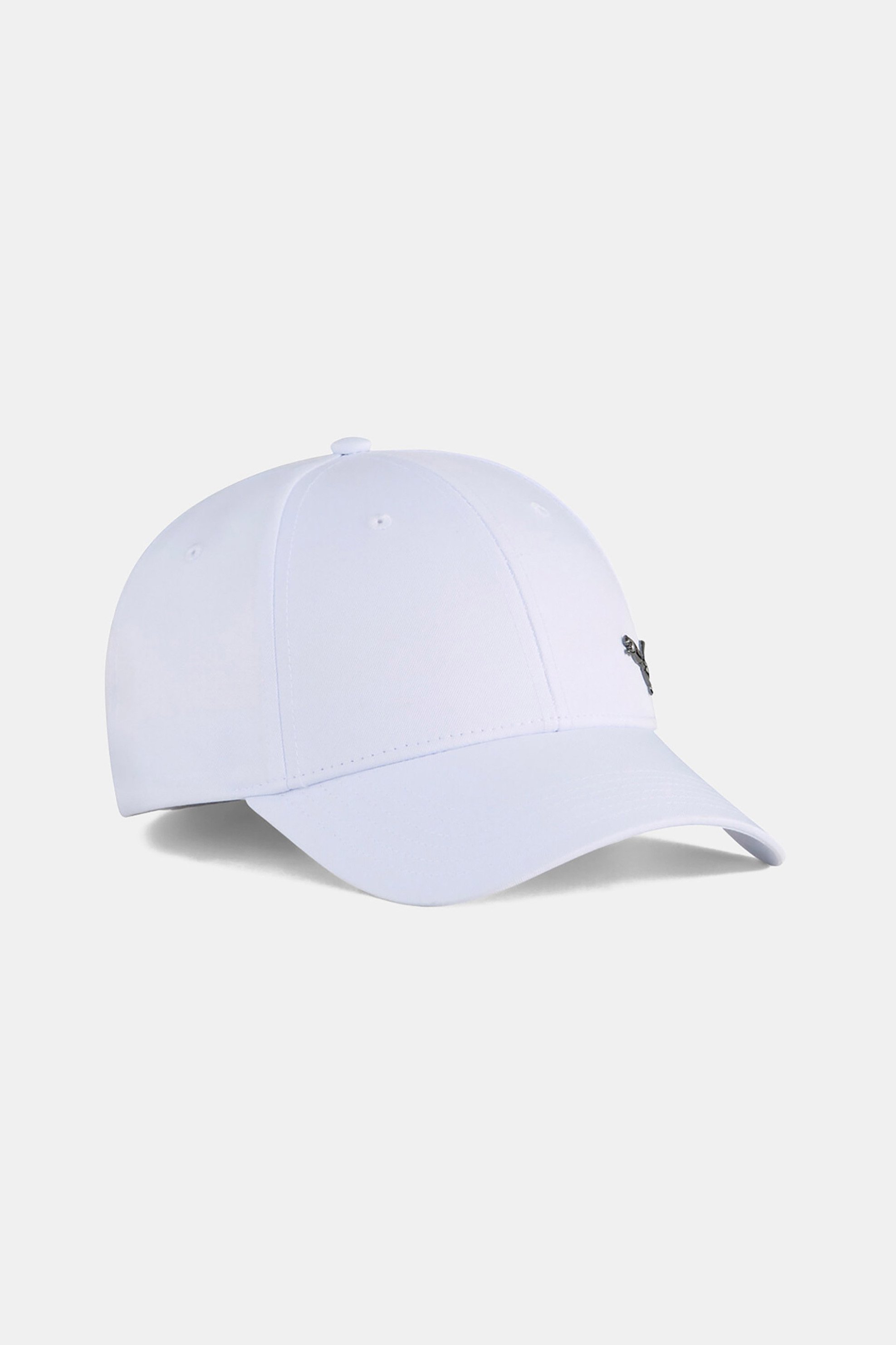 Puma unisex καπέλο jockey με μεταλλικό λογότυπο "Essential Metal Cat" - 025994 Λευκό