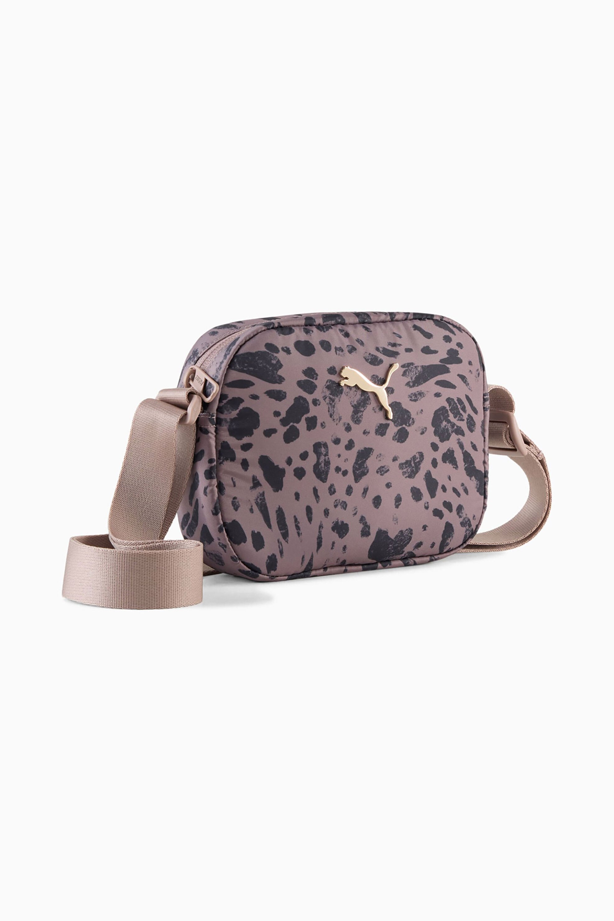 Puma γυναικείο τσαντάκι crossbody με μεταλλικό λογότυπο "Pop" - 091338 Μοβ