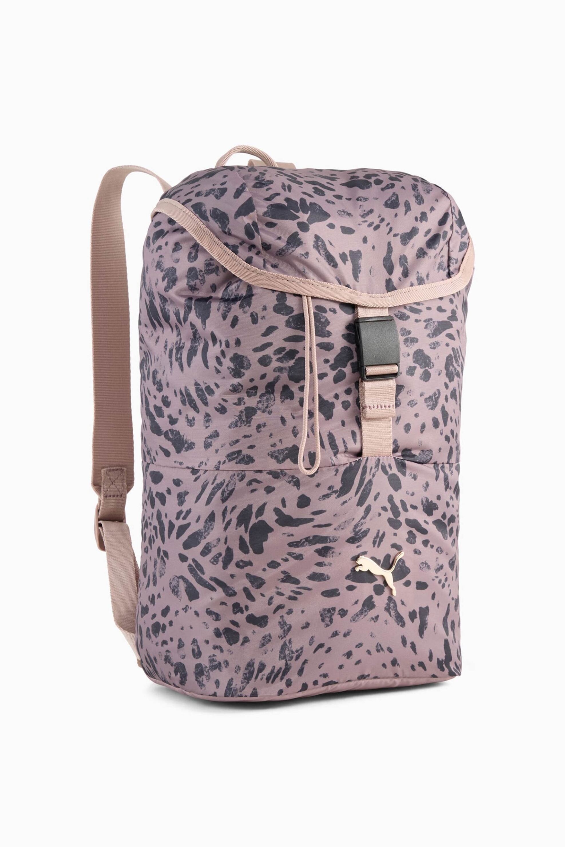 Puma γυναικείο backpack με μεταλλικό λογότυπο 