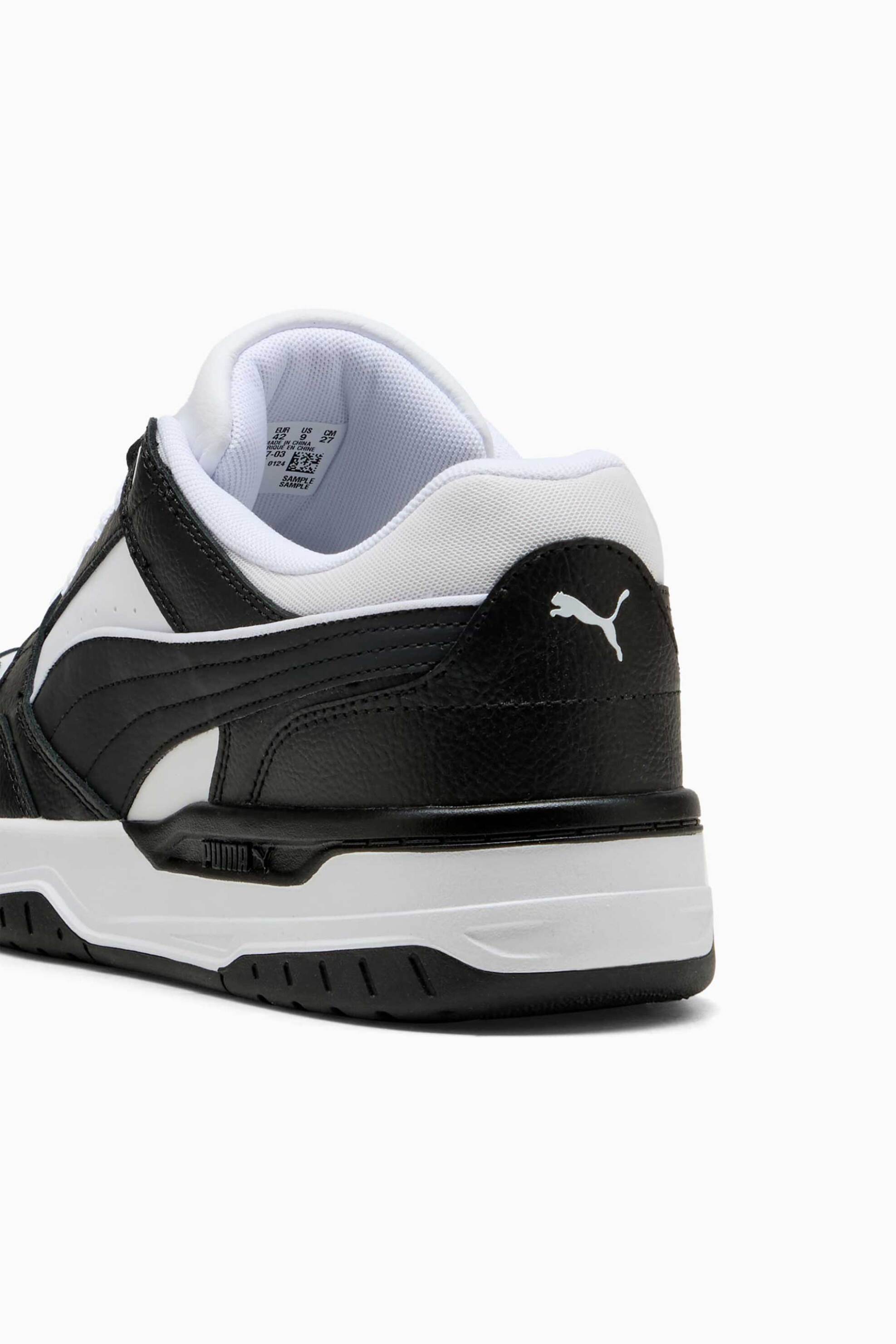 Puma Unisex Δερμάτινα Sneakers Rebound Retro - 400197 Ασπρόμαυρο