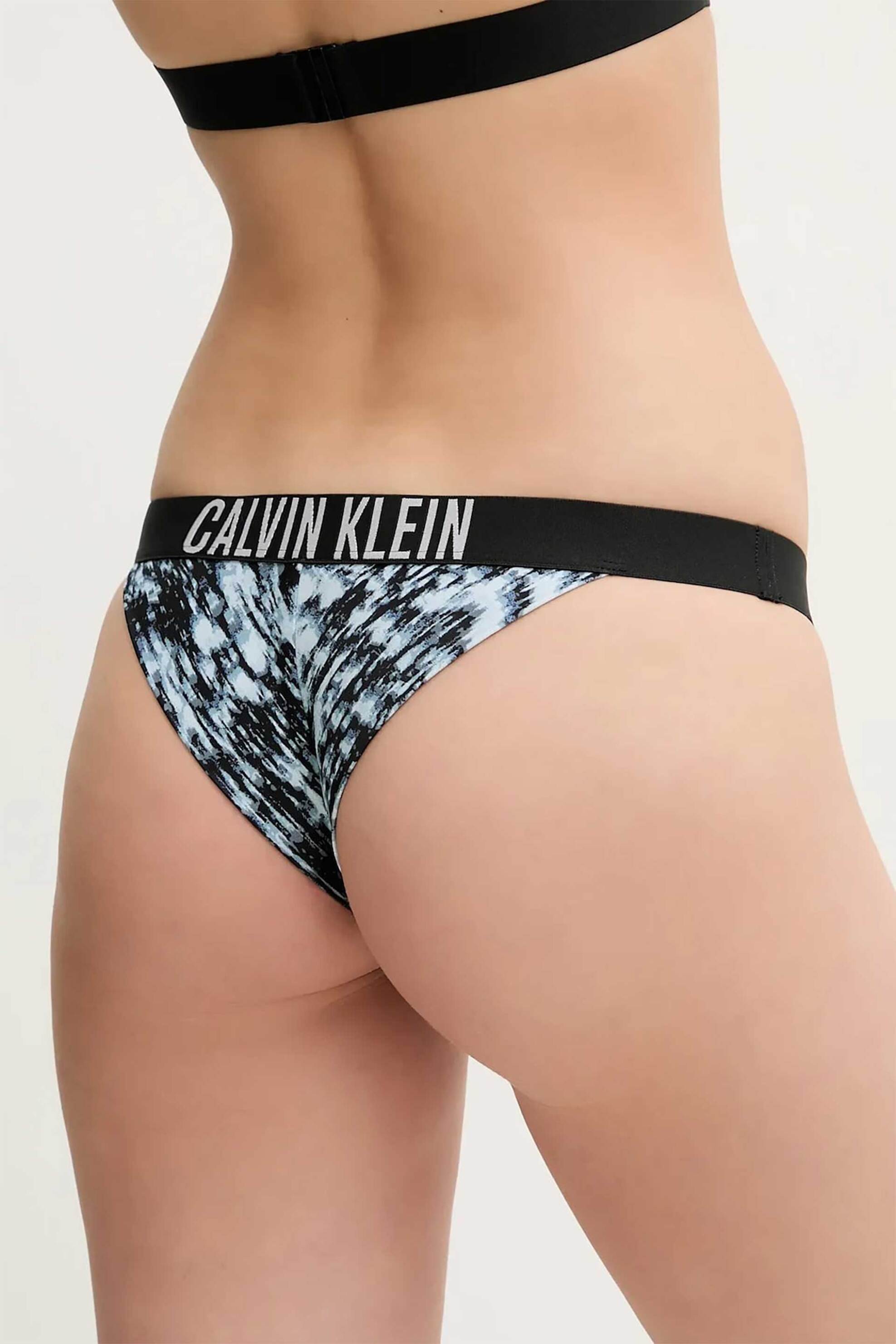 CALVIN KLEIN Calvin Klein γυναικείο μαγιό μπικίνι σλιπ brazilian με λογότυπο - KW0KW02857 Πολύχρωμο - 3