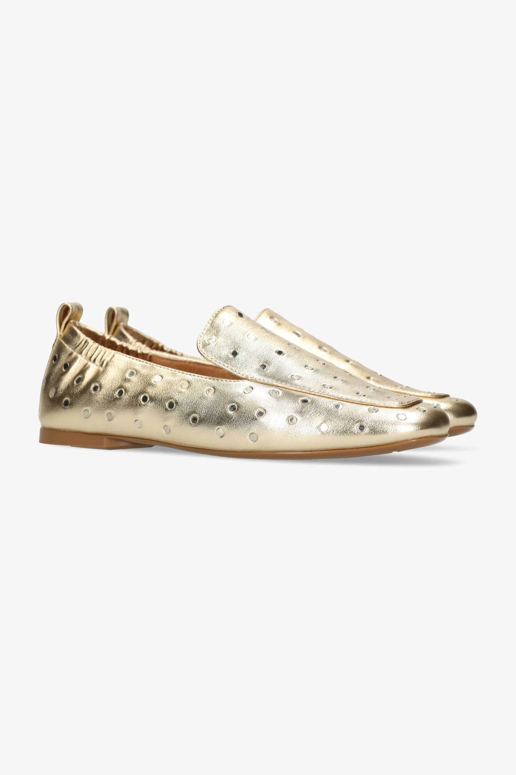 MEXX Mexx γυναικεία loafers με τρούκς "Rozy Lemon" - MI001200461W-01 Χρυσό - 2