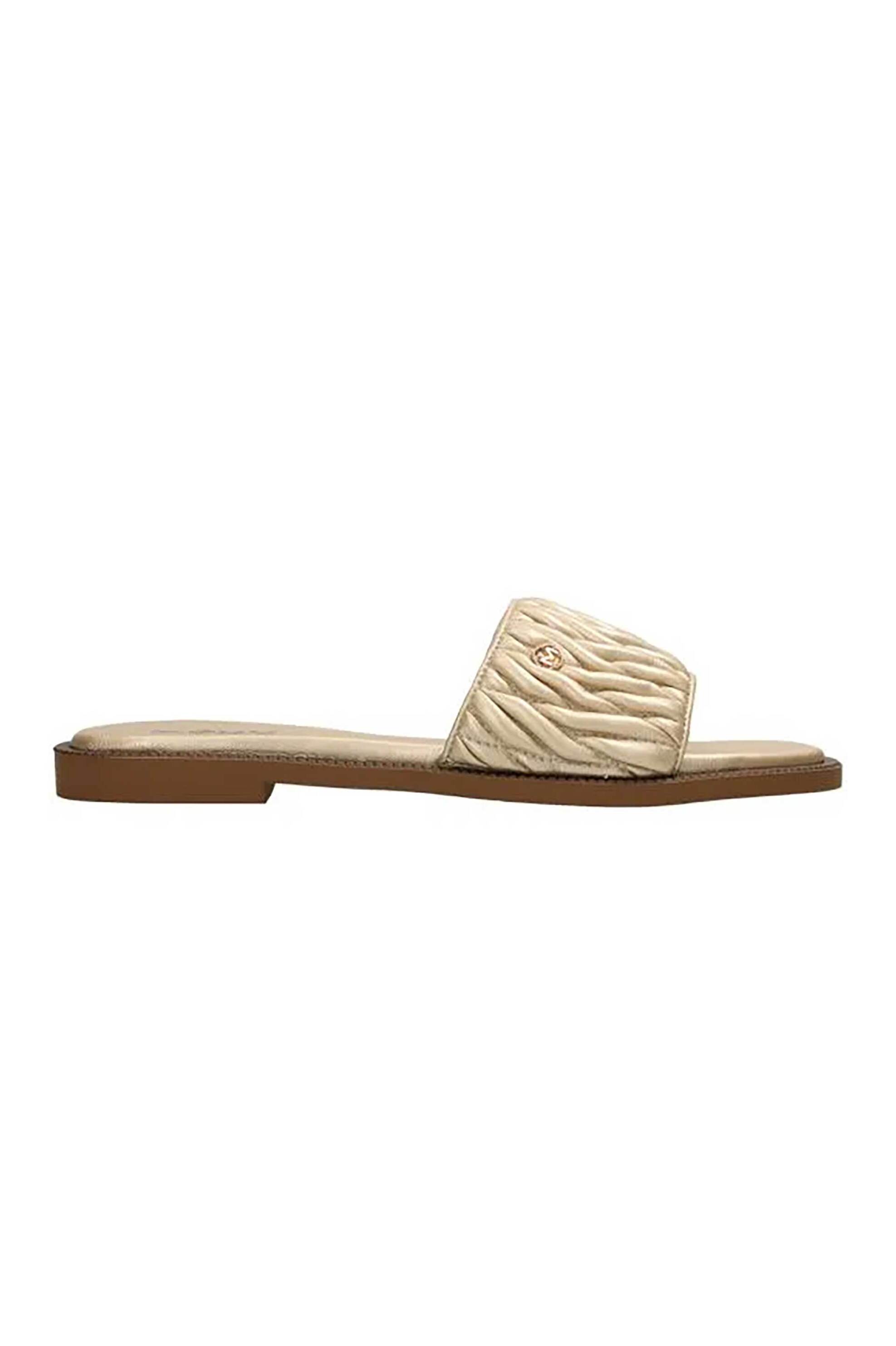 Mexx γυναικεία σανδάλια καπιτονέ "Tulla Zumo" - MI001604461W Χρυσό