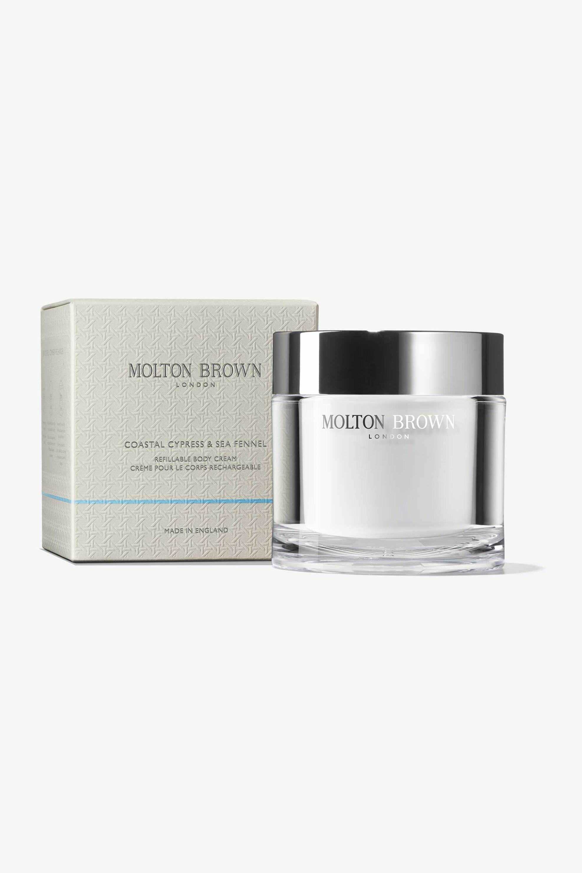 Molton Brown Coastal Cypress & Sea Fennel Refillable Body Cream 200 ml